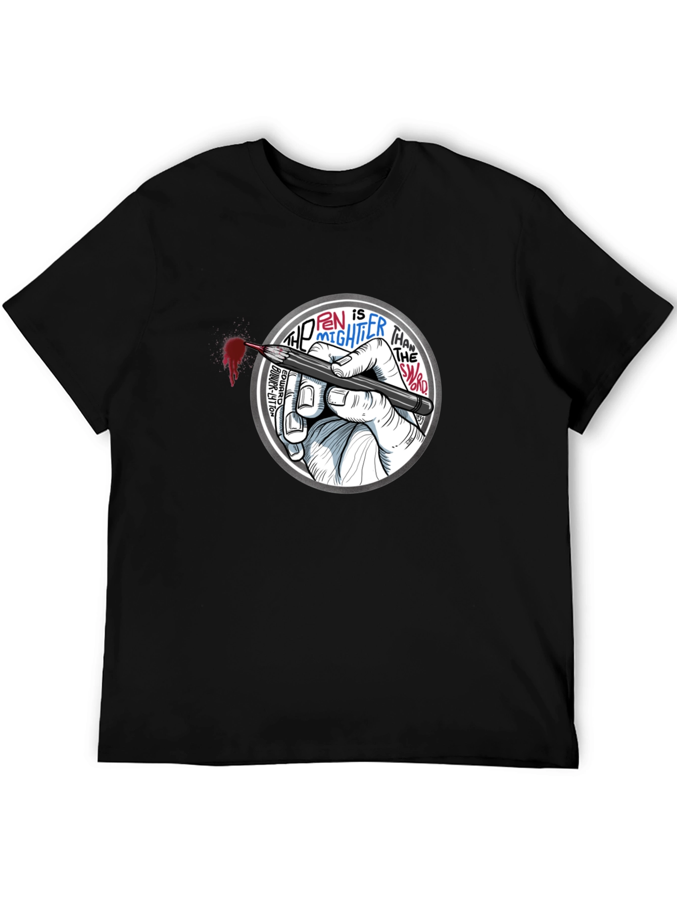 The Pen Is Mightier Than The Sword T-Shirt