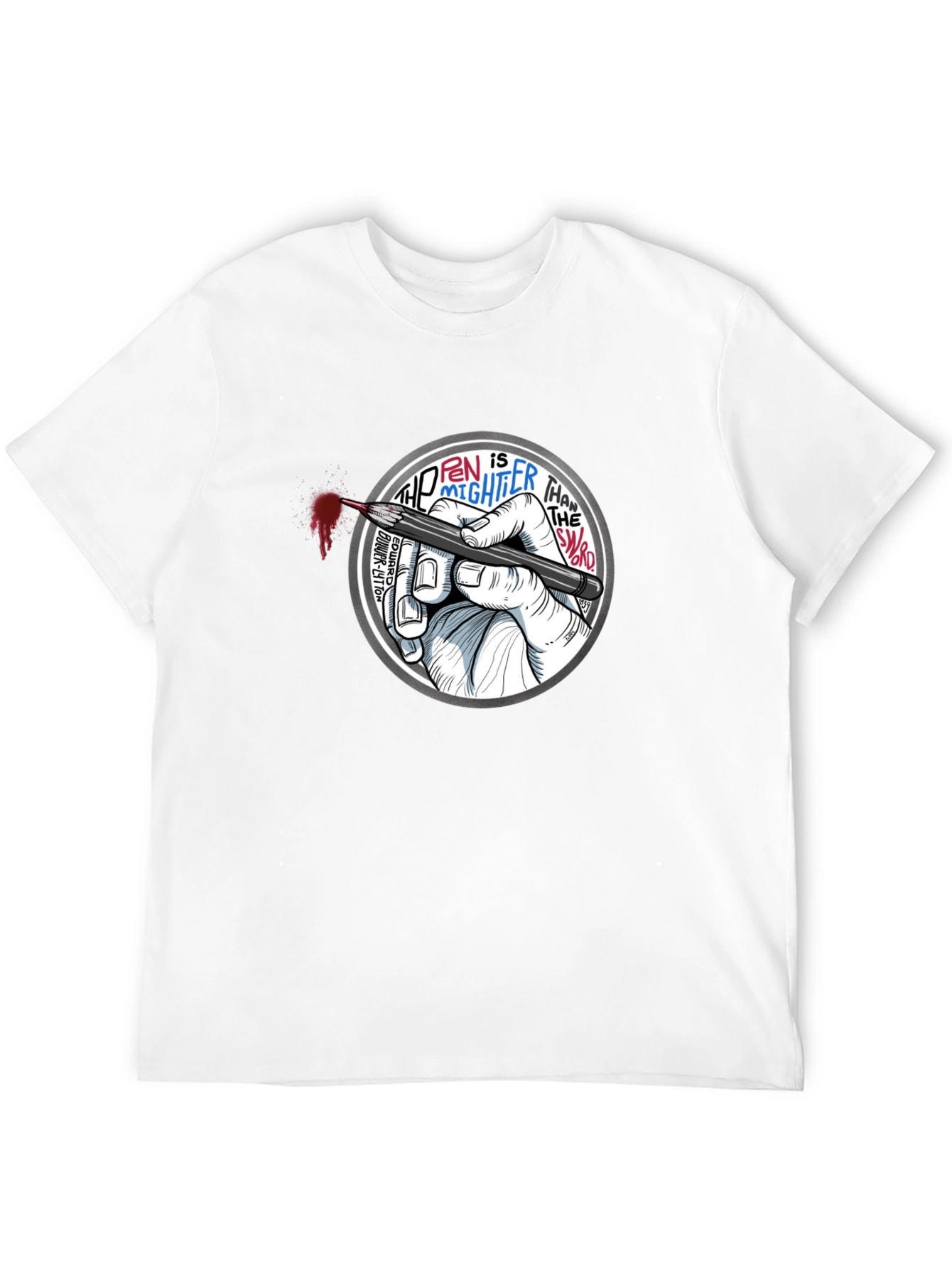 The Pen Is Mightier Than The Sword T-Shirt