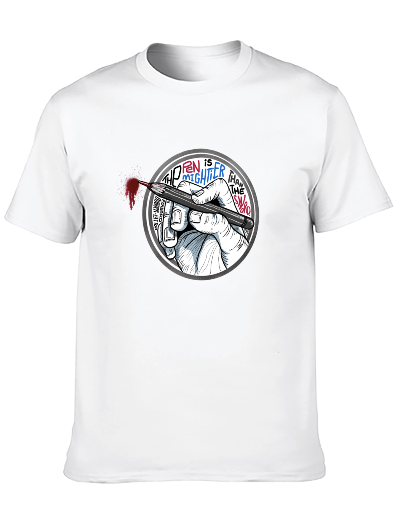 The Pen Is Mightier Than The Sword T-Shirt