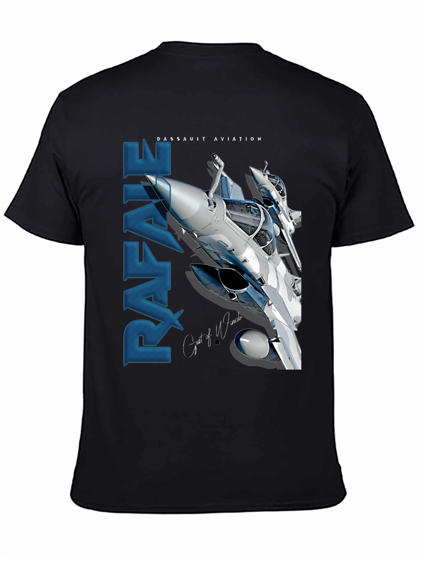 Rafale Aviation T-Shirt - Black