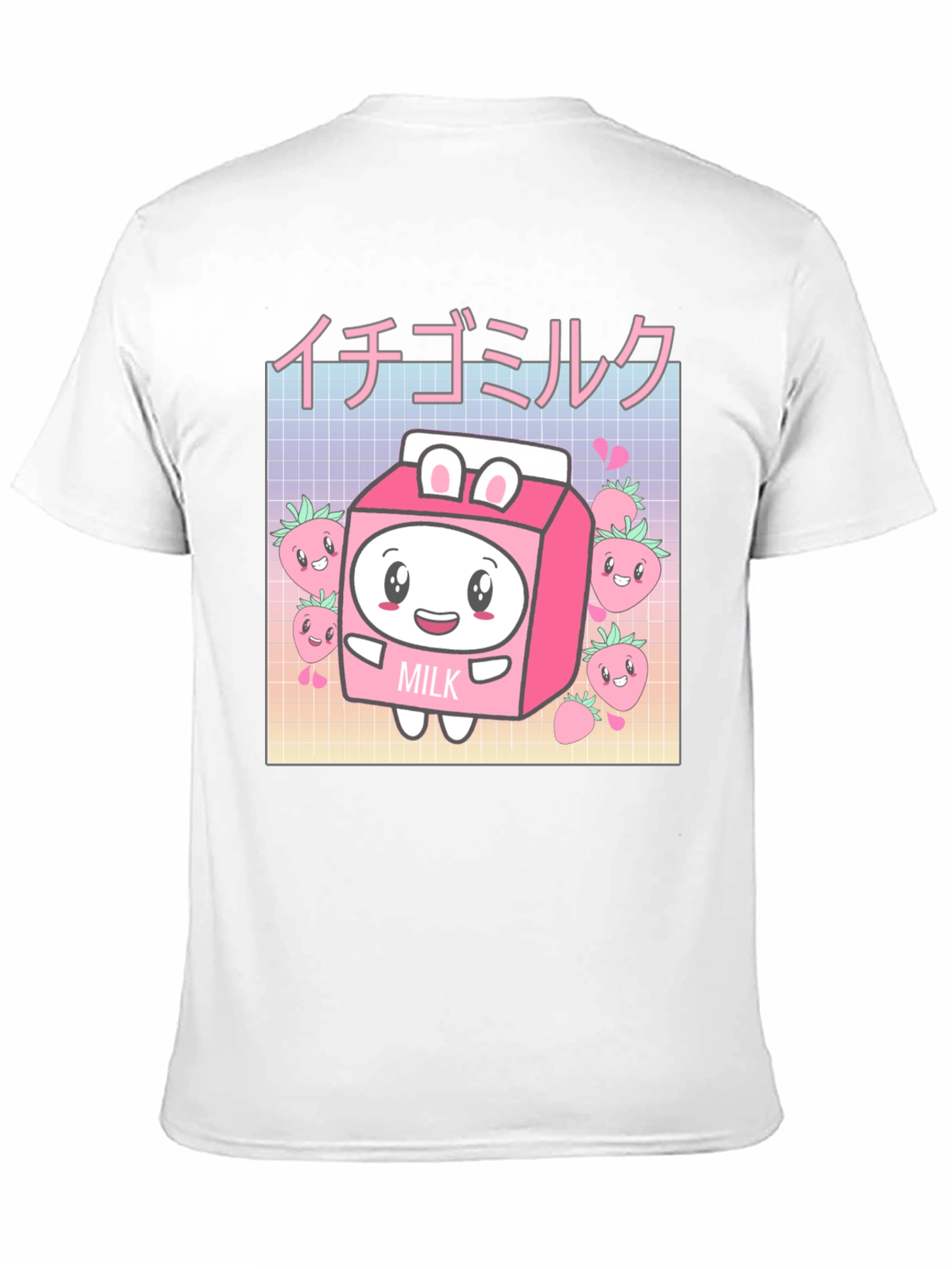 Strawberry Milk T-Shirt Kawaii Anime Tee