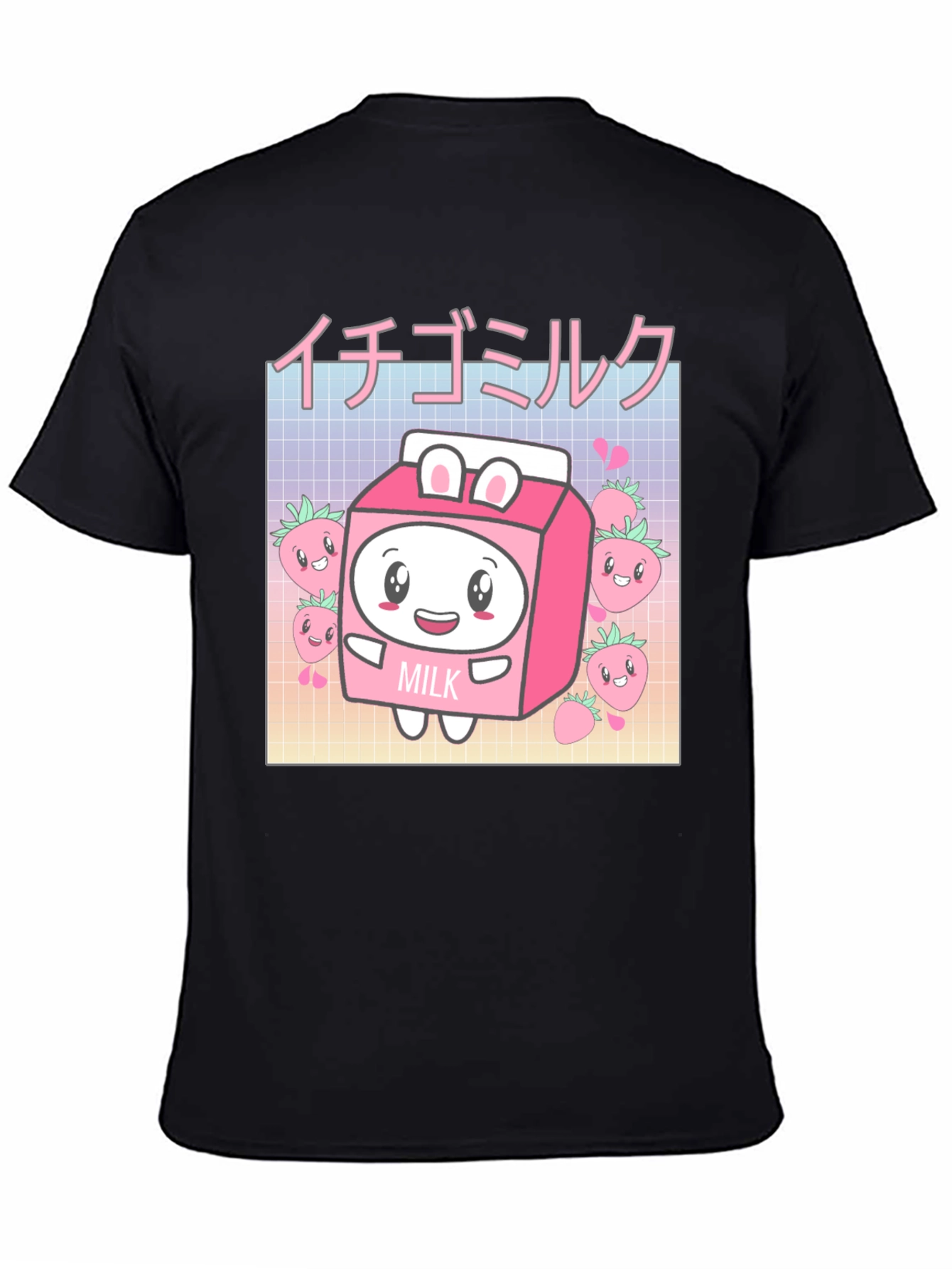 Strawberry Milk T-Shirt Kawaii Anime Tee