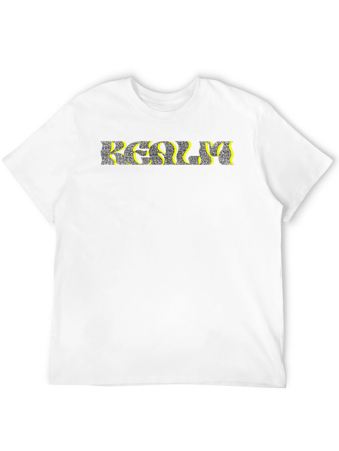 Realm Graphic Print Black T-Shirt