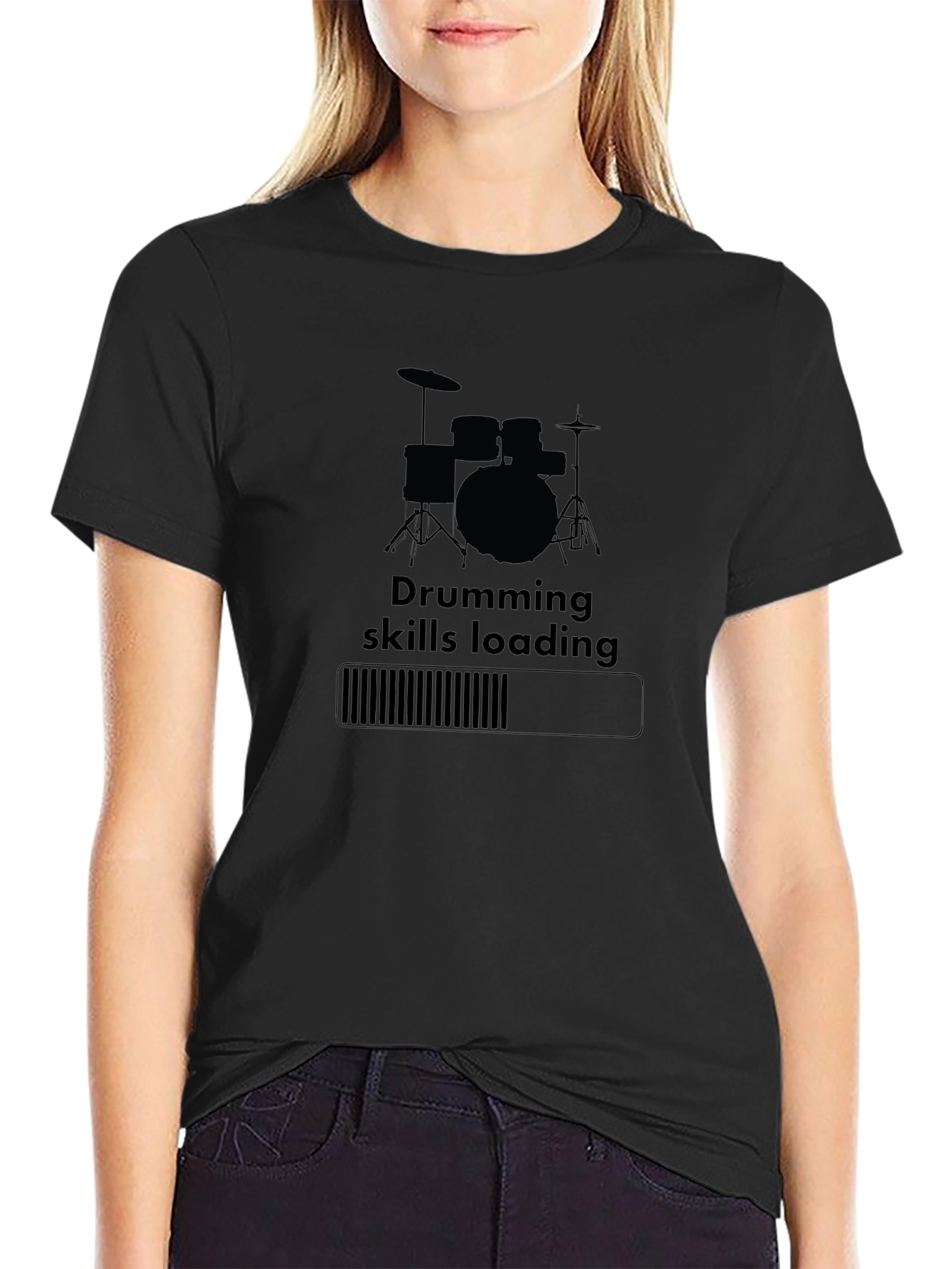 Drumming Skills Loading T-Shirt
