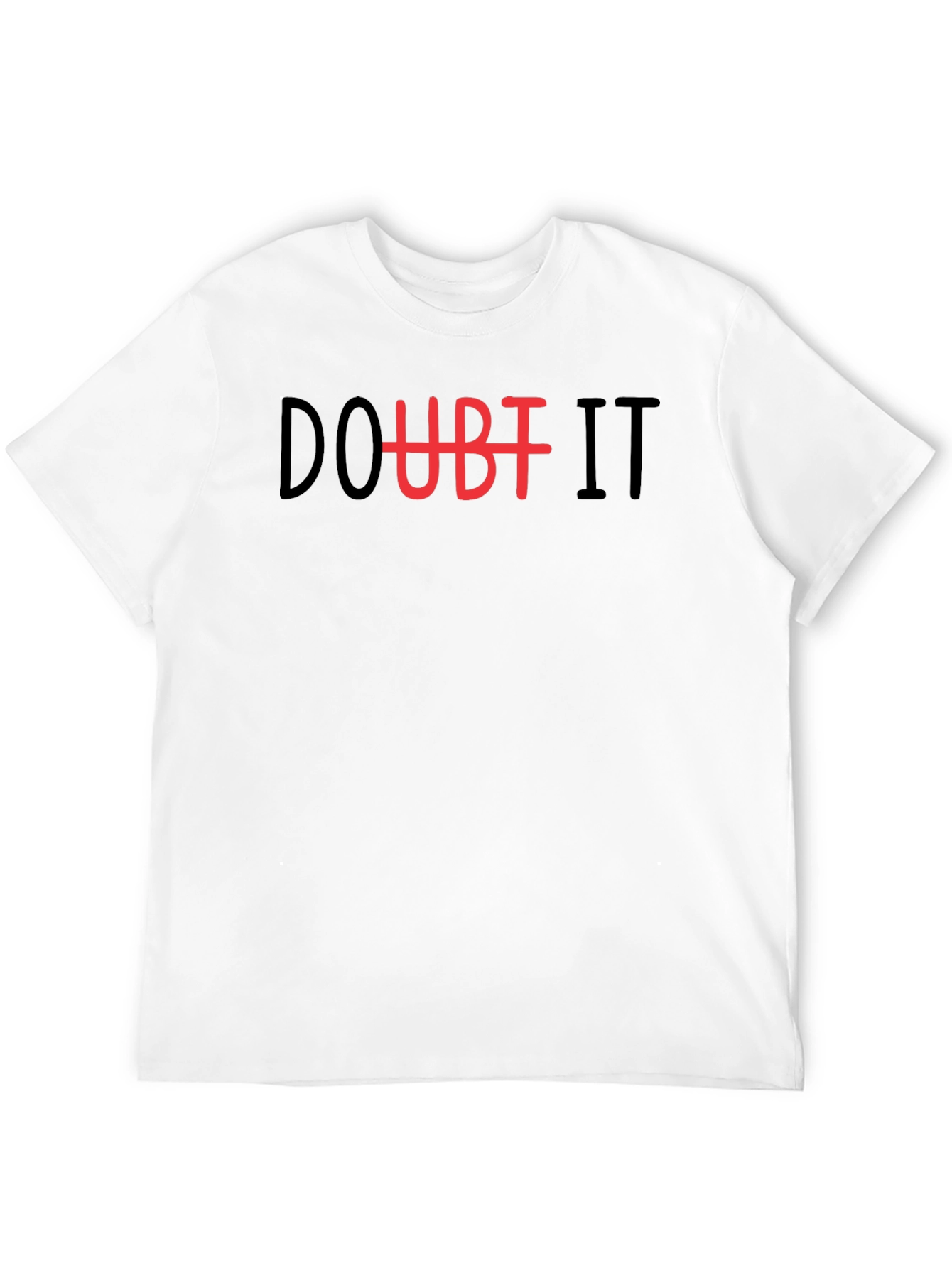Doubt It Graphic Tee - Casual Cotton T-Shirt