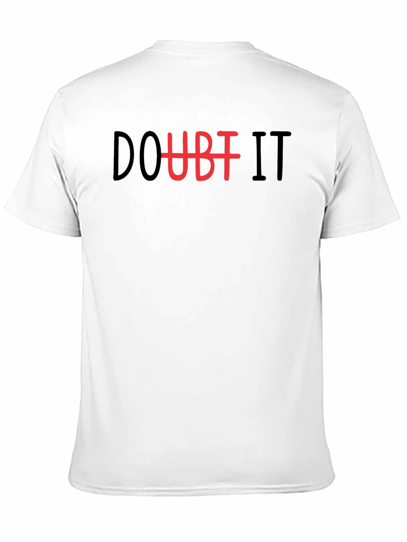 Doubt It Graphic Tee - Casual Cotton T-Shirt