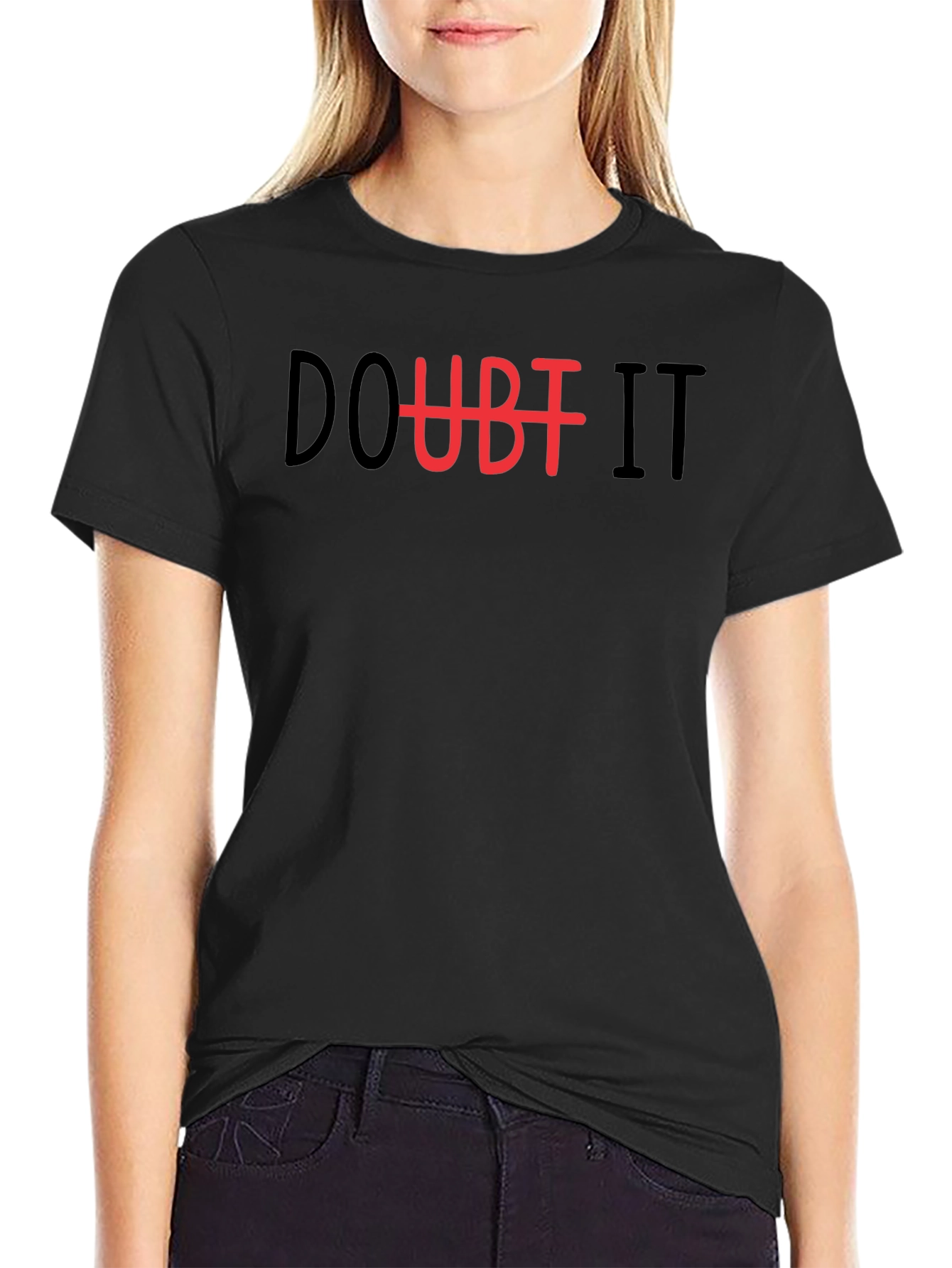 Doubt It Graphic Tee - Casual Cotton T-Shirt