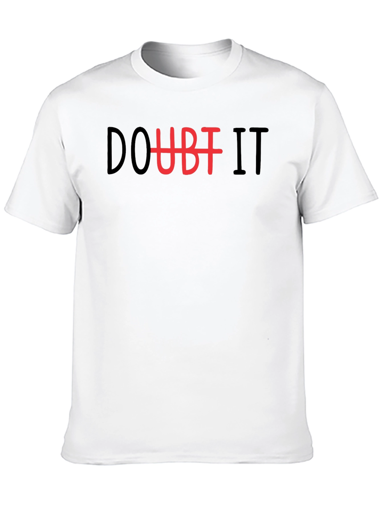 Doubt It Graphic Tee - Casual Cotton T-Shirt