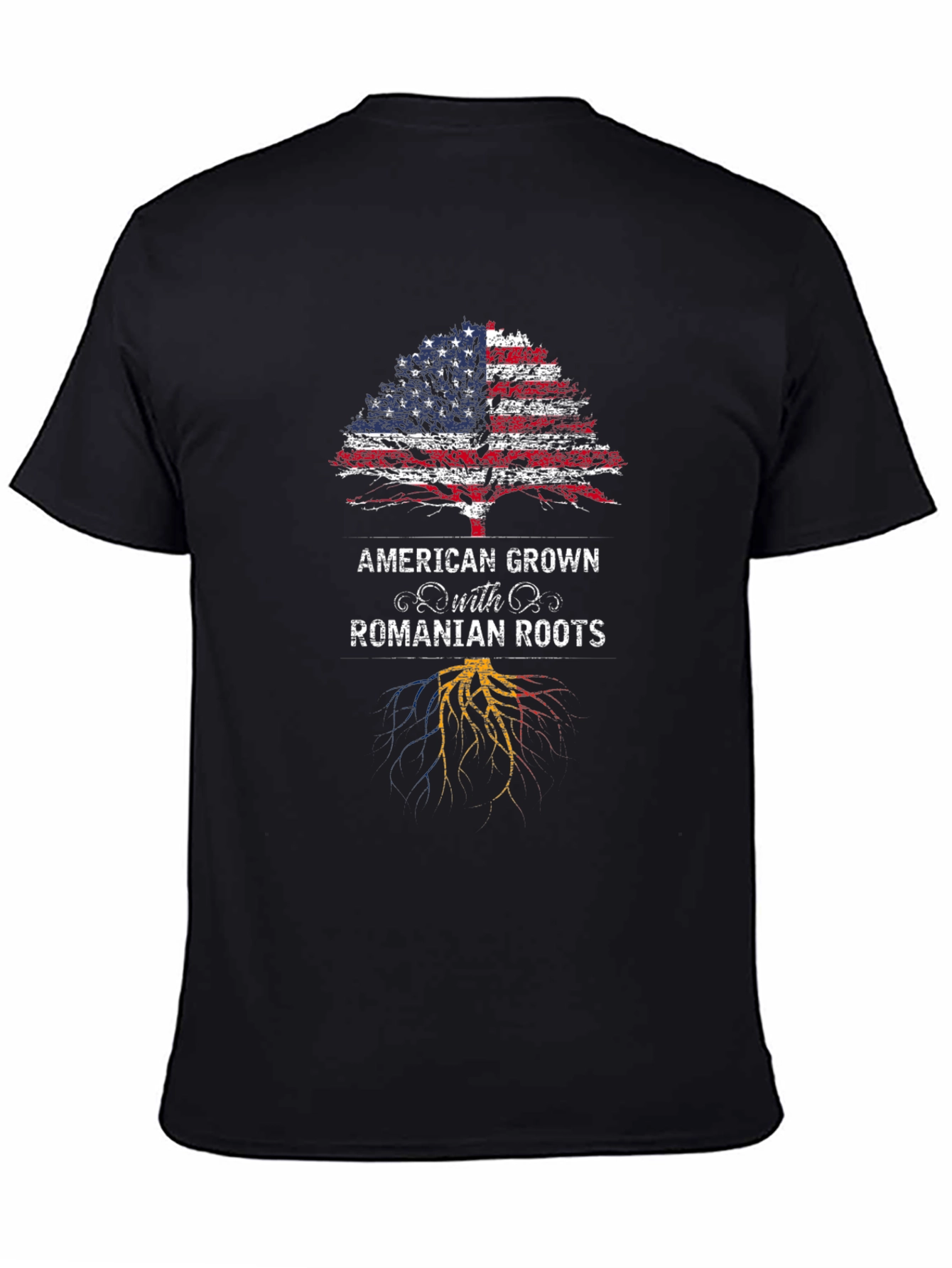 American Grown with Romanian Roots T-Shirt
