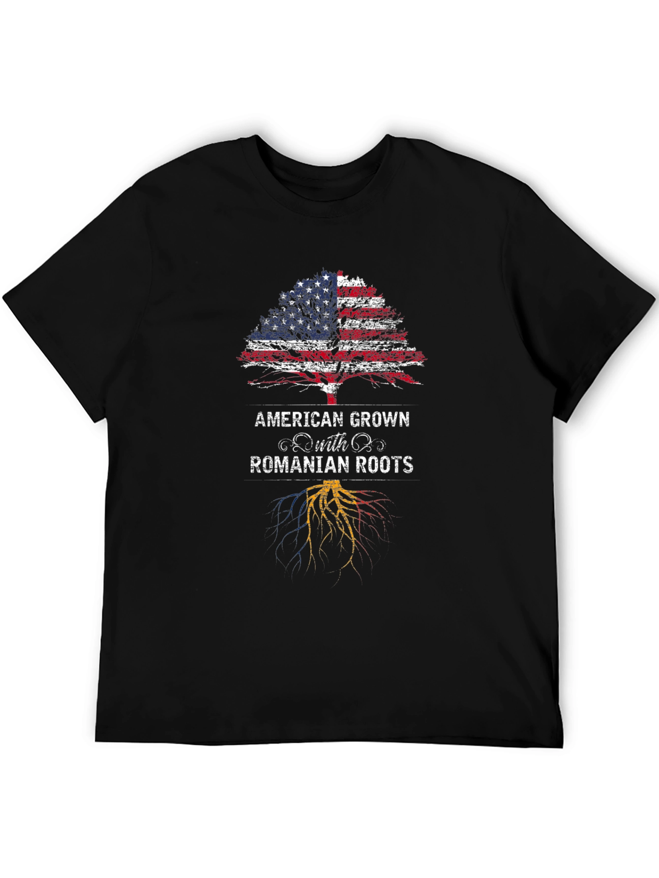 American Grown with Romanian Roots T-Shirt