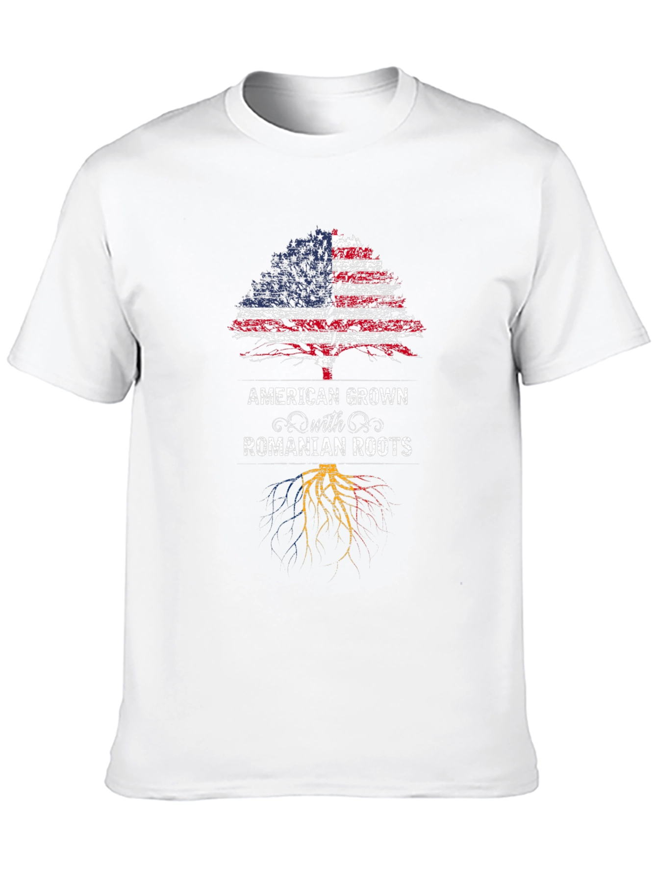 American Grown with Romanian Roots T-Shirt