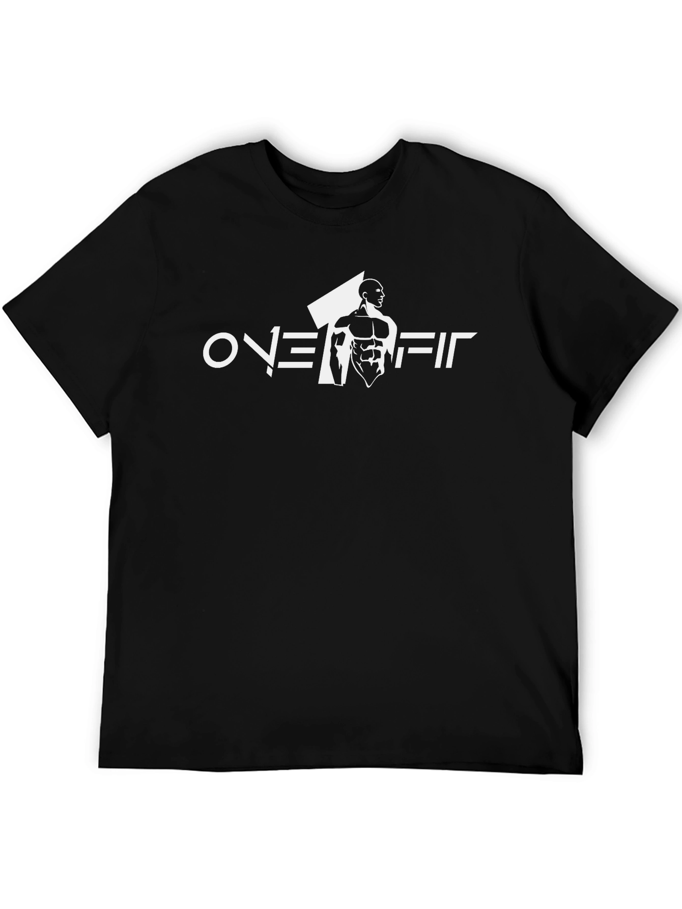 Overfit Black T-Shirt - Gym & Fitness Apparel