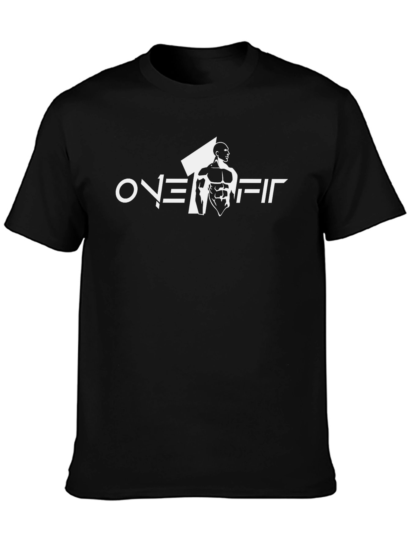 Overfit Black T-Shirt - Gym & Fitness Apparel