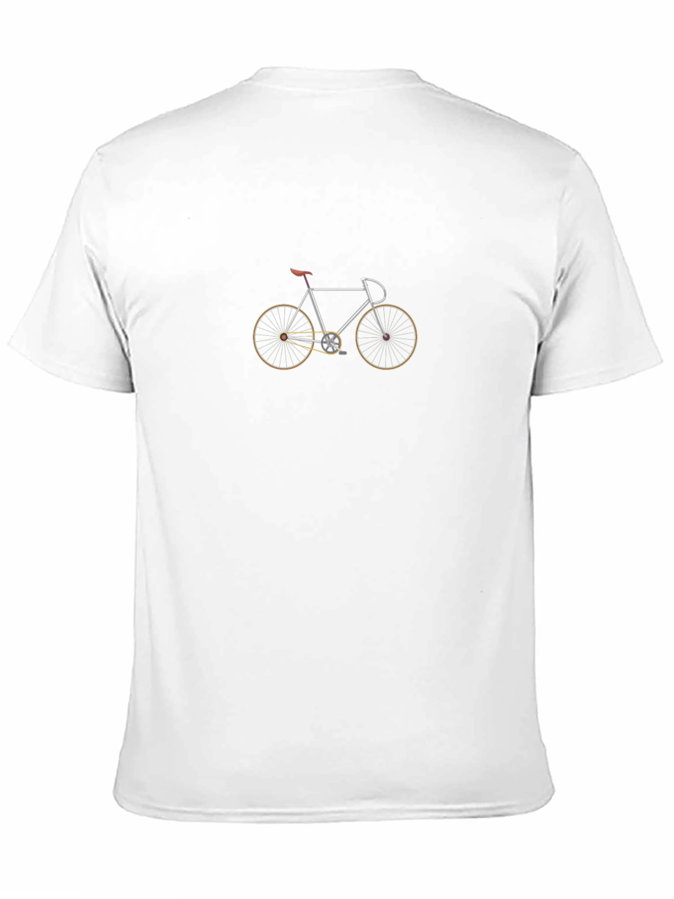 Classic Bicycle Graphic Tee - Stylish Mens Black T-Shirt