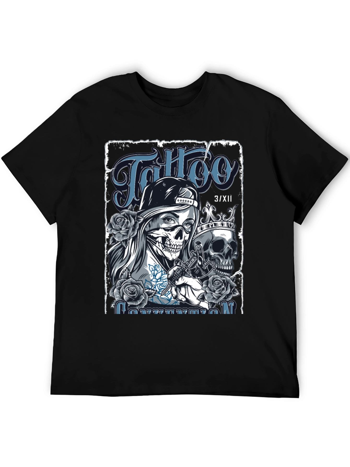 Skull Tattoo Artist Graphic T-Shirt