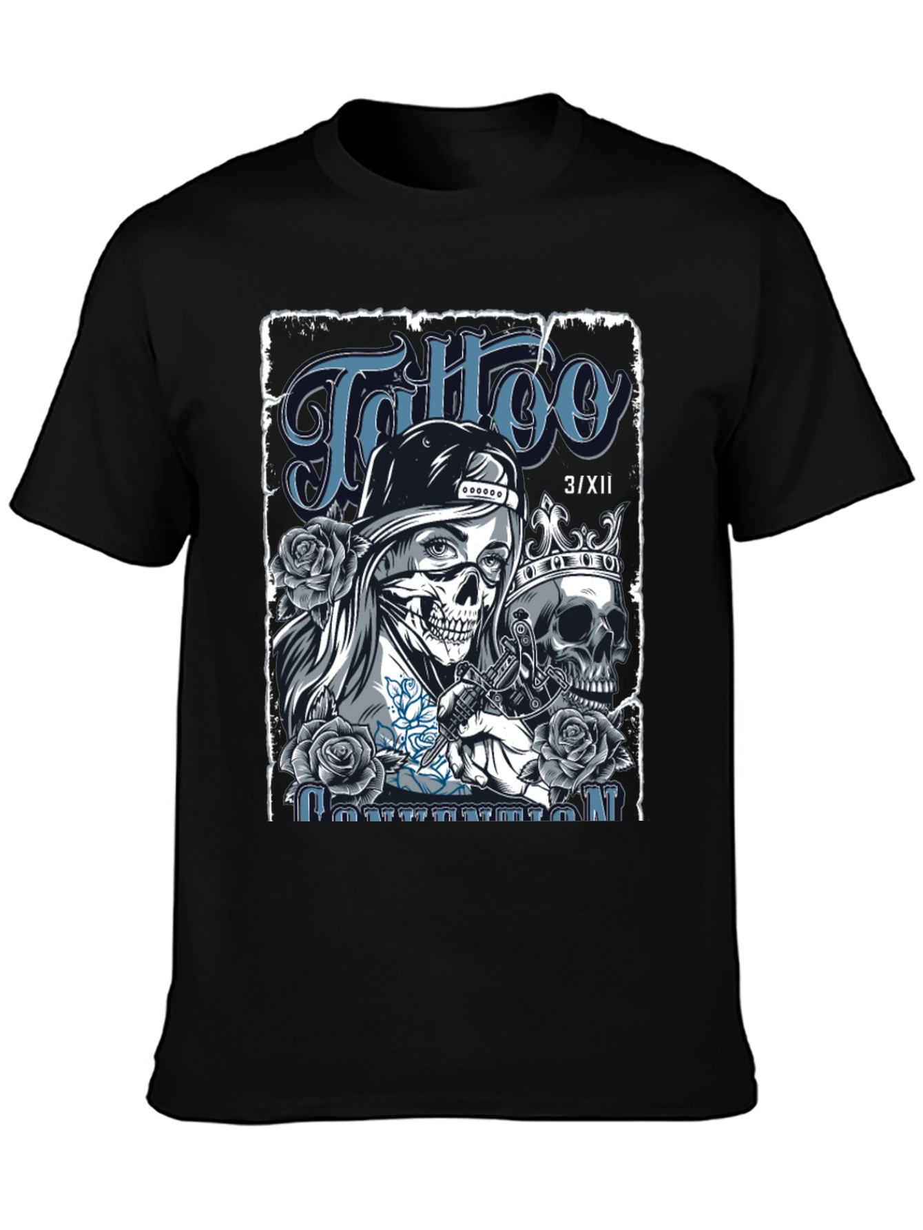 Skull Tattoo Artist Graphic T-Shirt