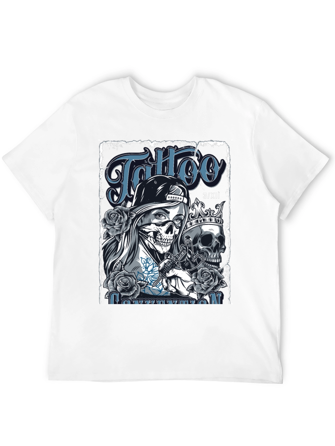 Skull Tattoo Artist Graphic T-Shirt