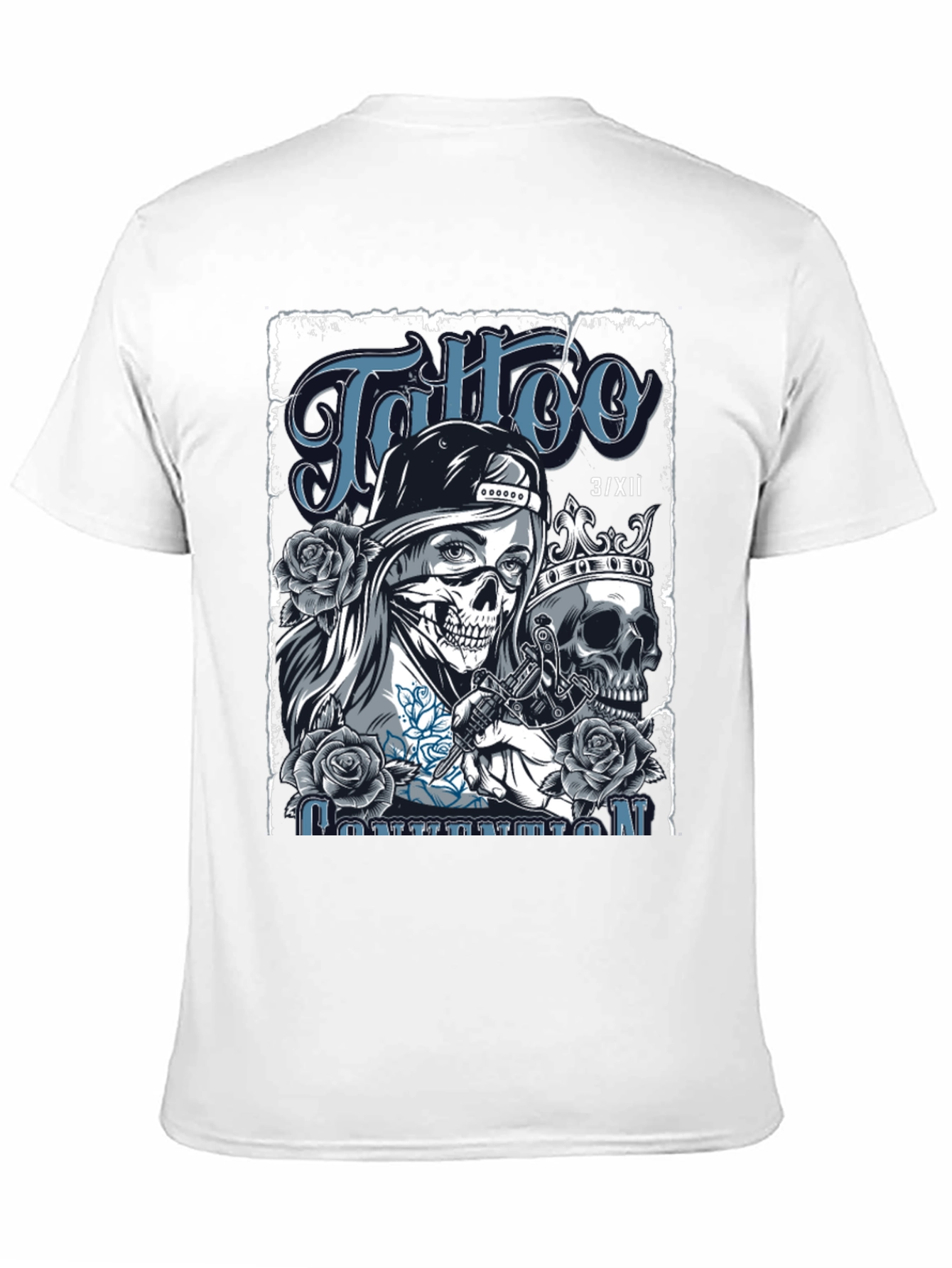 Skull Tattoo Artist Graphic T-Shirt