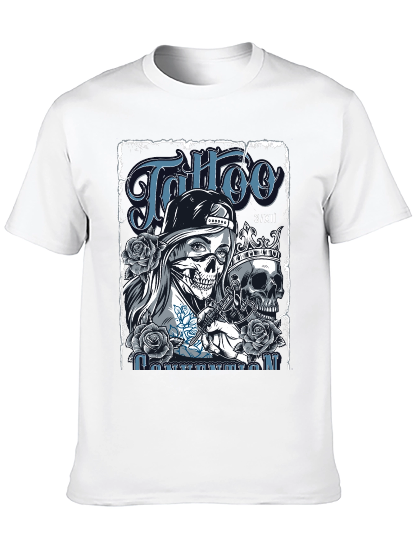 Skull Tattoo Artist Graphic T-Shirt