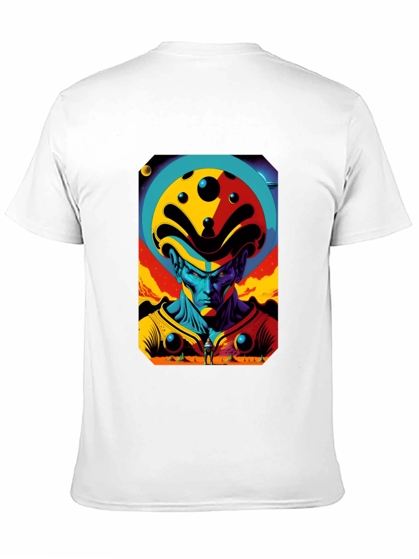 Retro Sci-Fi Alien Graphic Tee - Modern Comfort