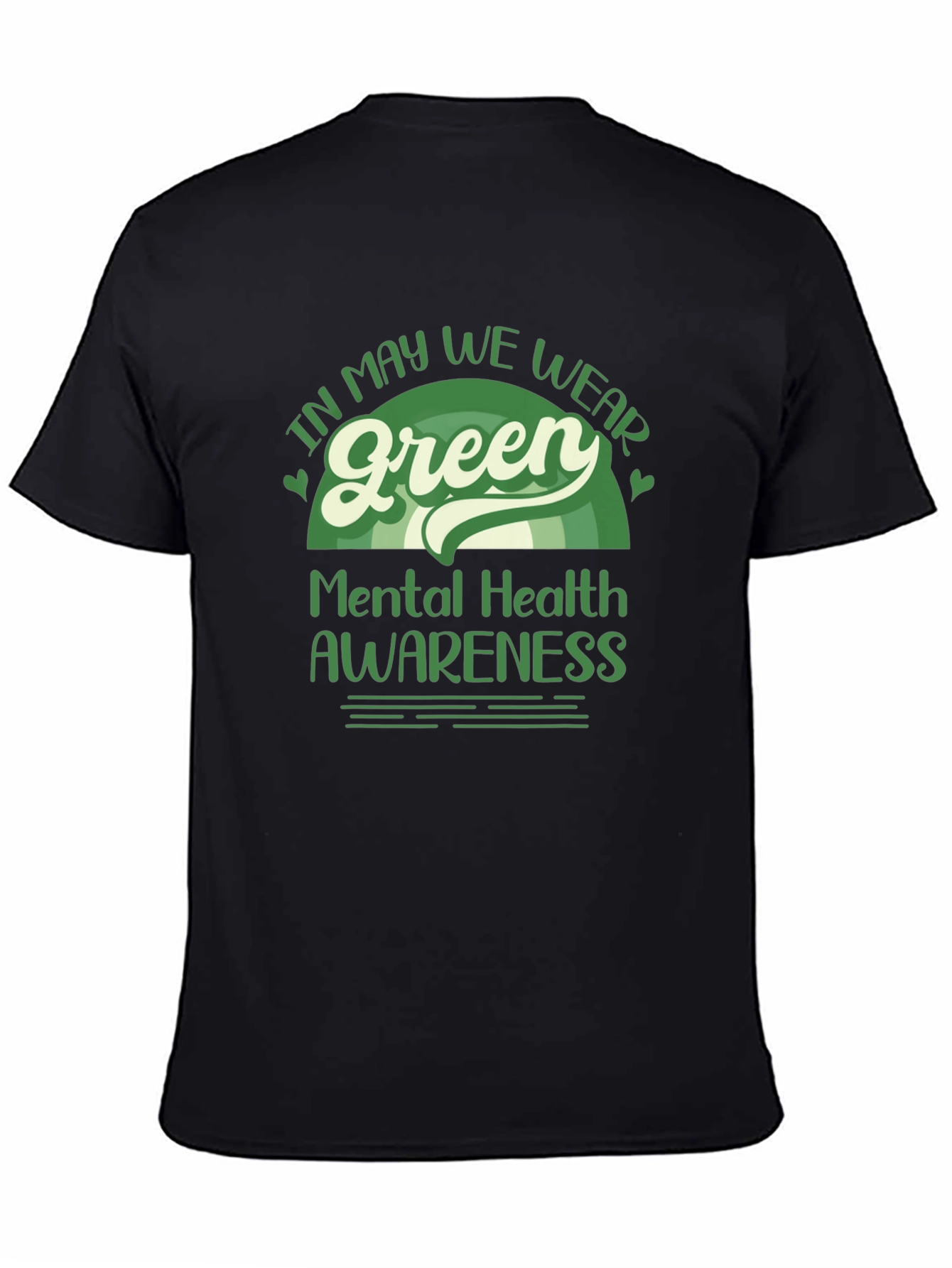 Mental Health Awareness Green T-Shirt