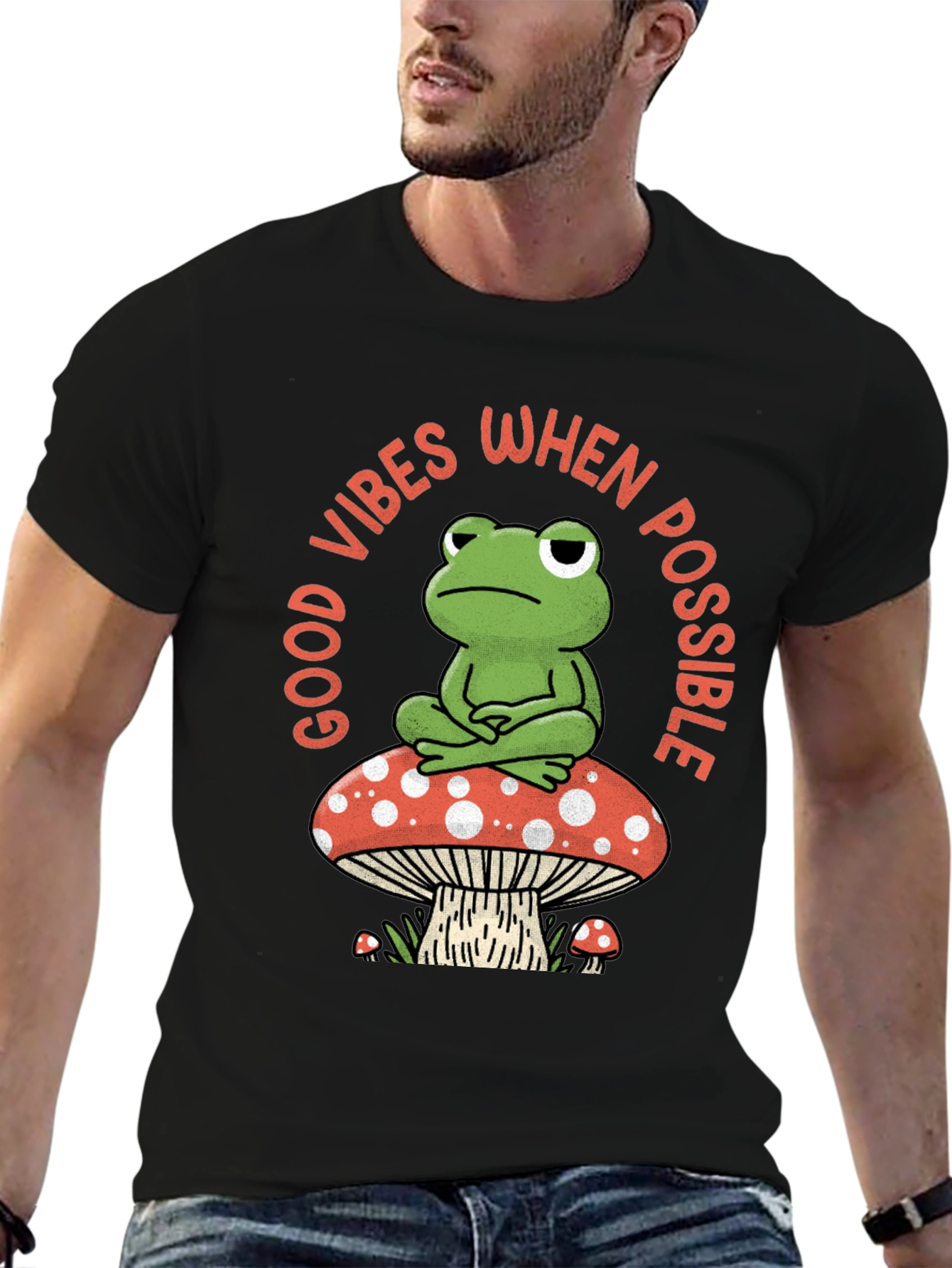 Good Vibes Frog T-Shirt