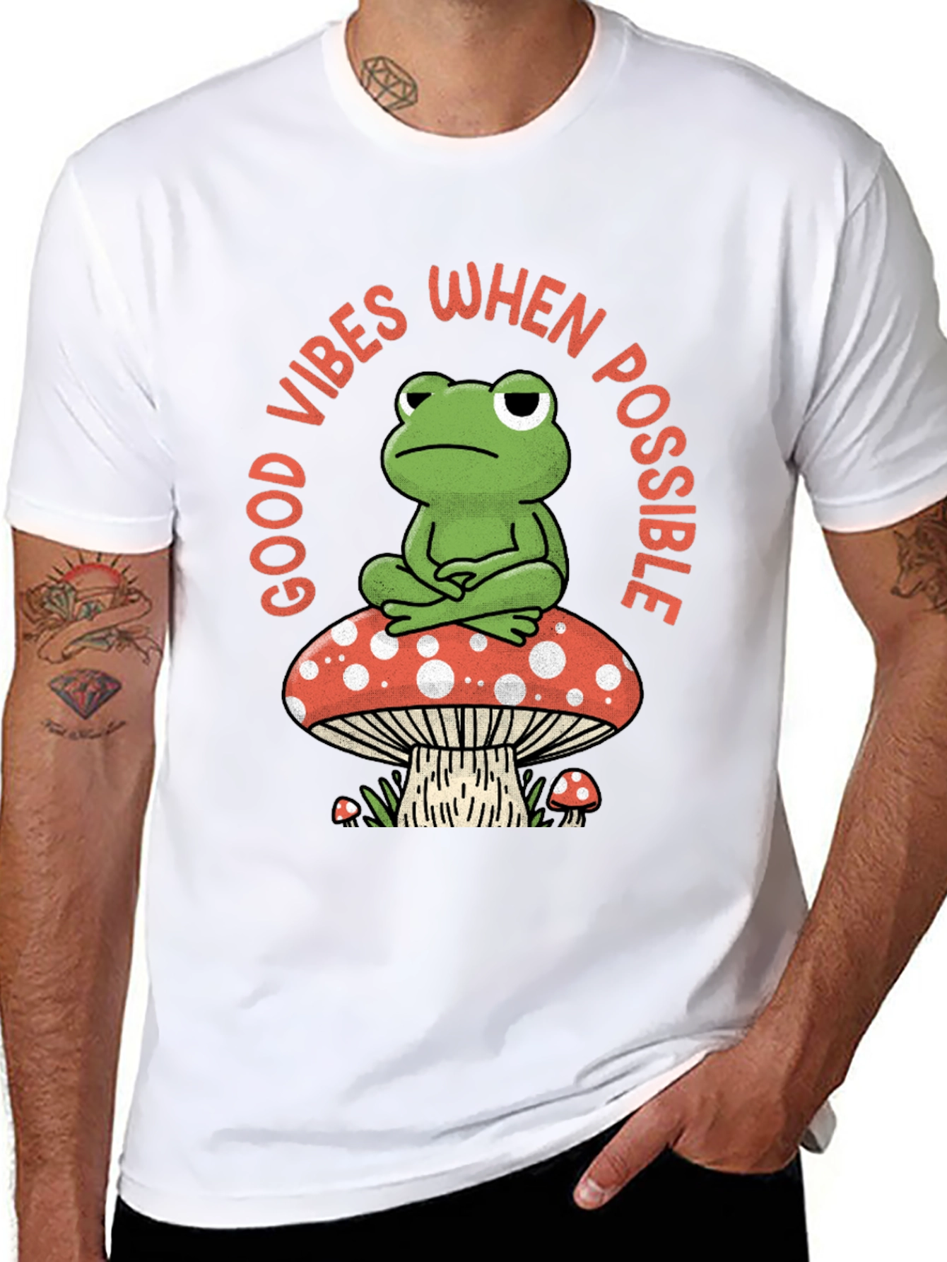 Good Vibes Frog T-Shirt