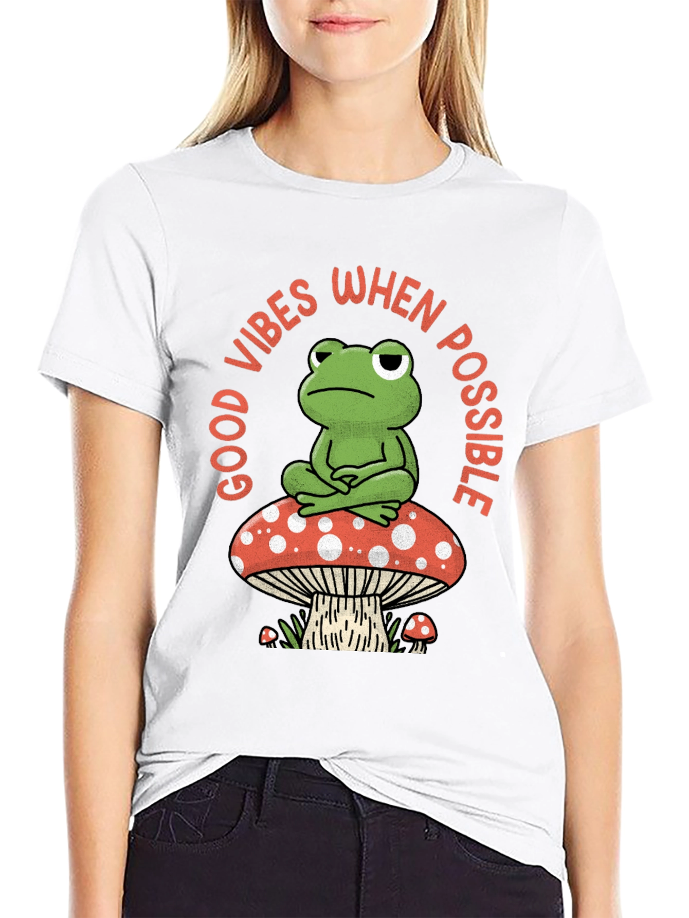 Good Vibes Frog T-Shirt