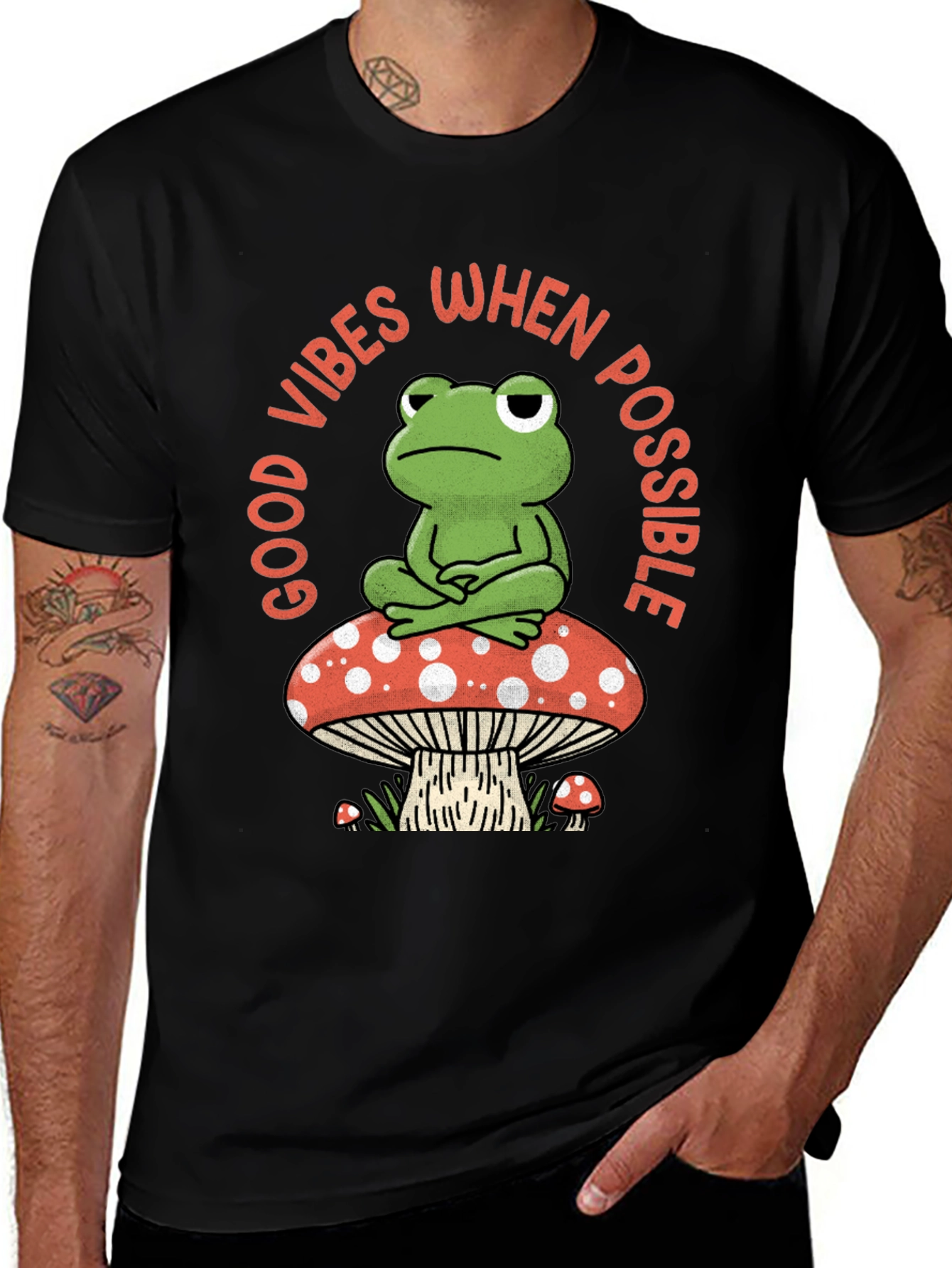 Good Vibes Frog T-Shirt