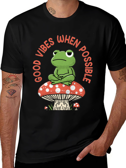 Good Vibes Frog T-Shirt