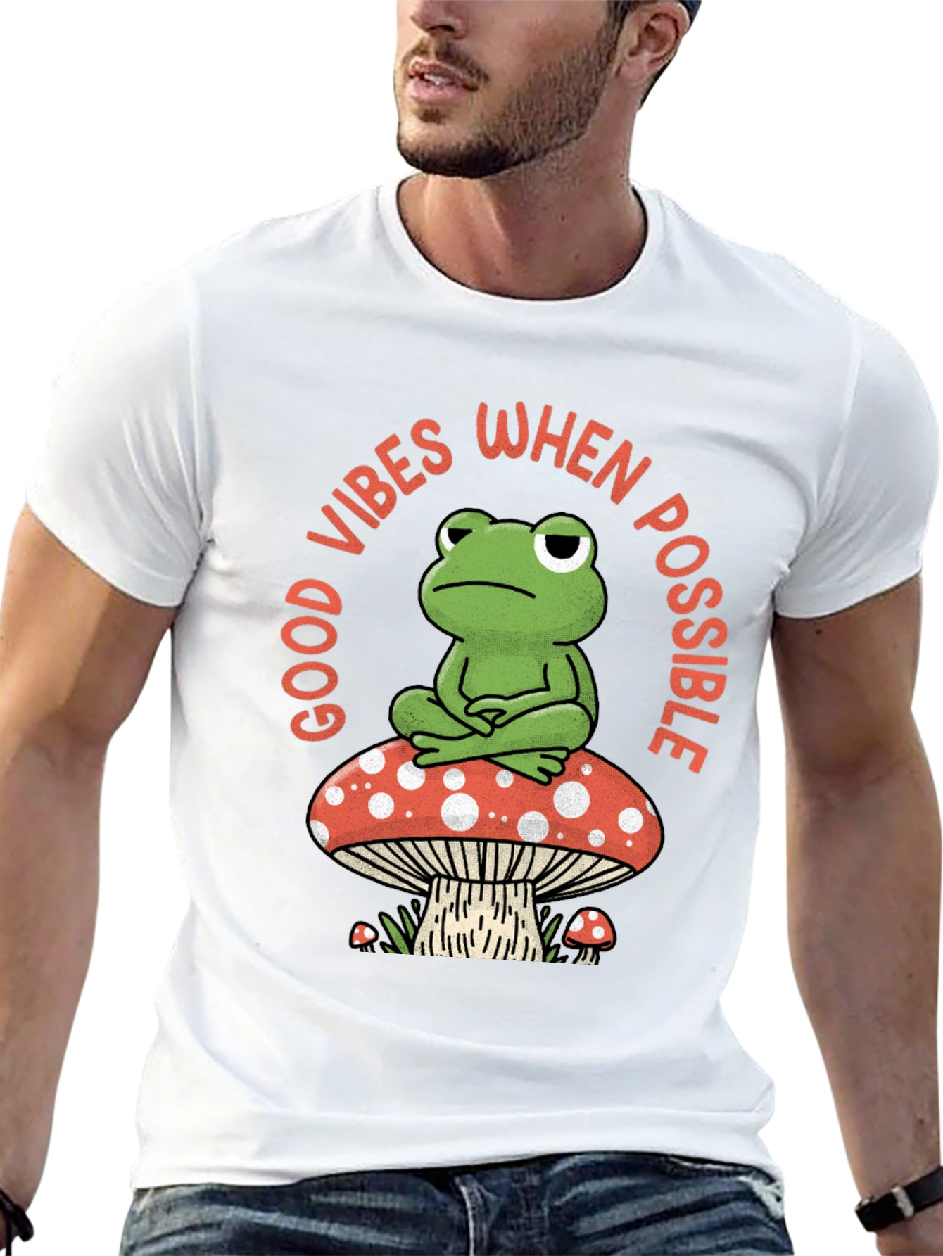 Good Vibes Frog T-Shirt