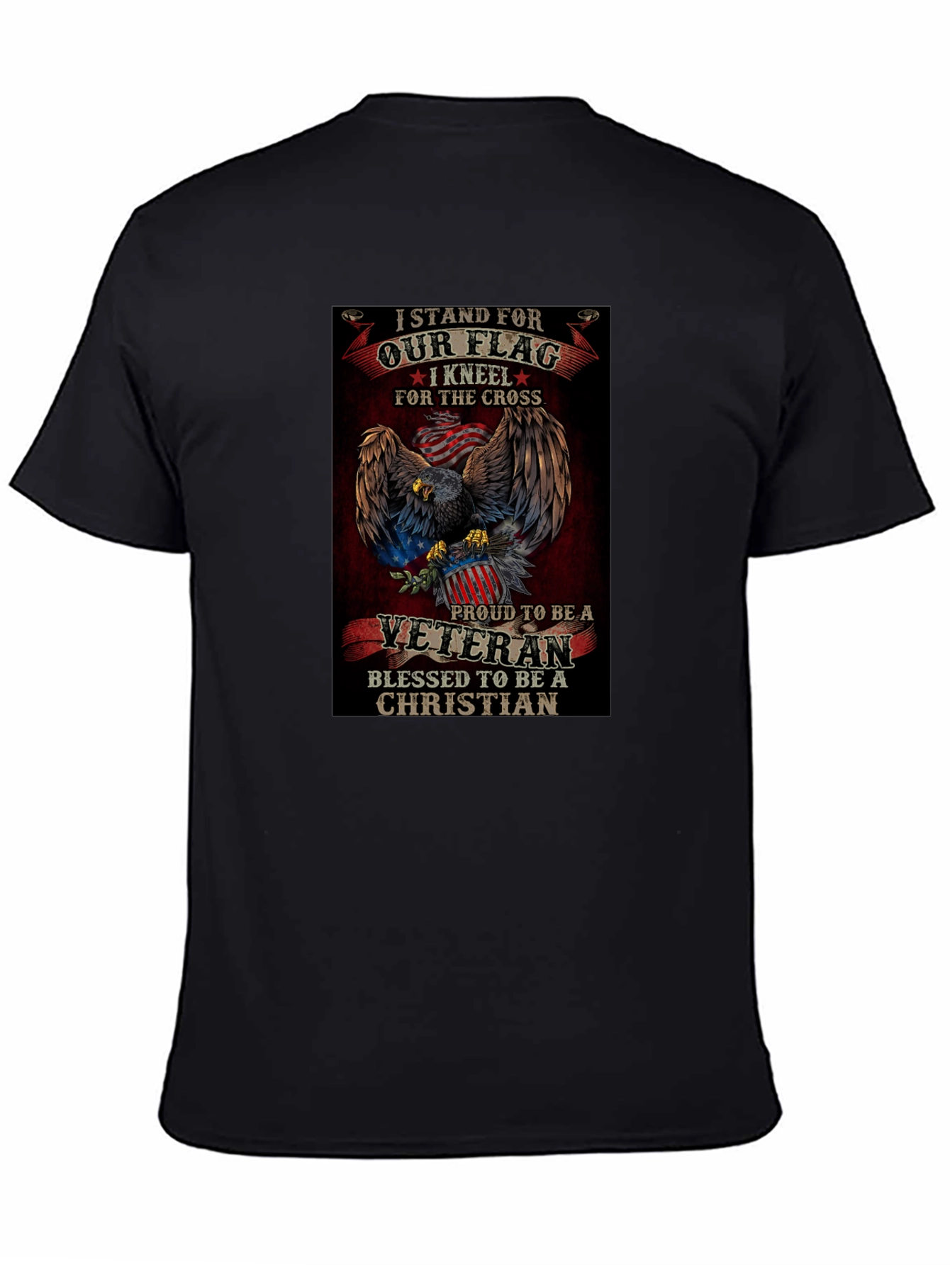 Patriotic Veteran Christian T-Shirt