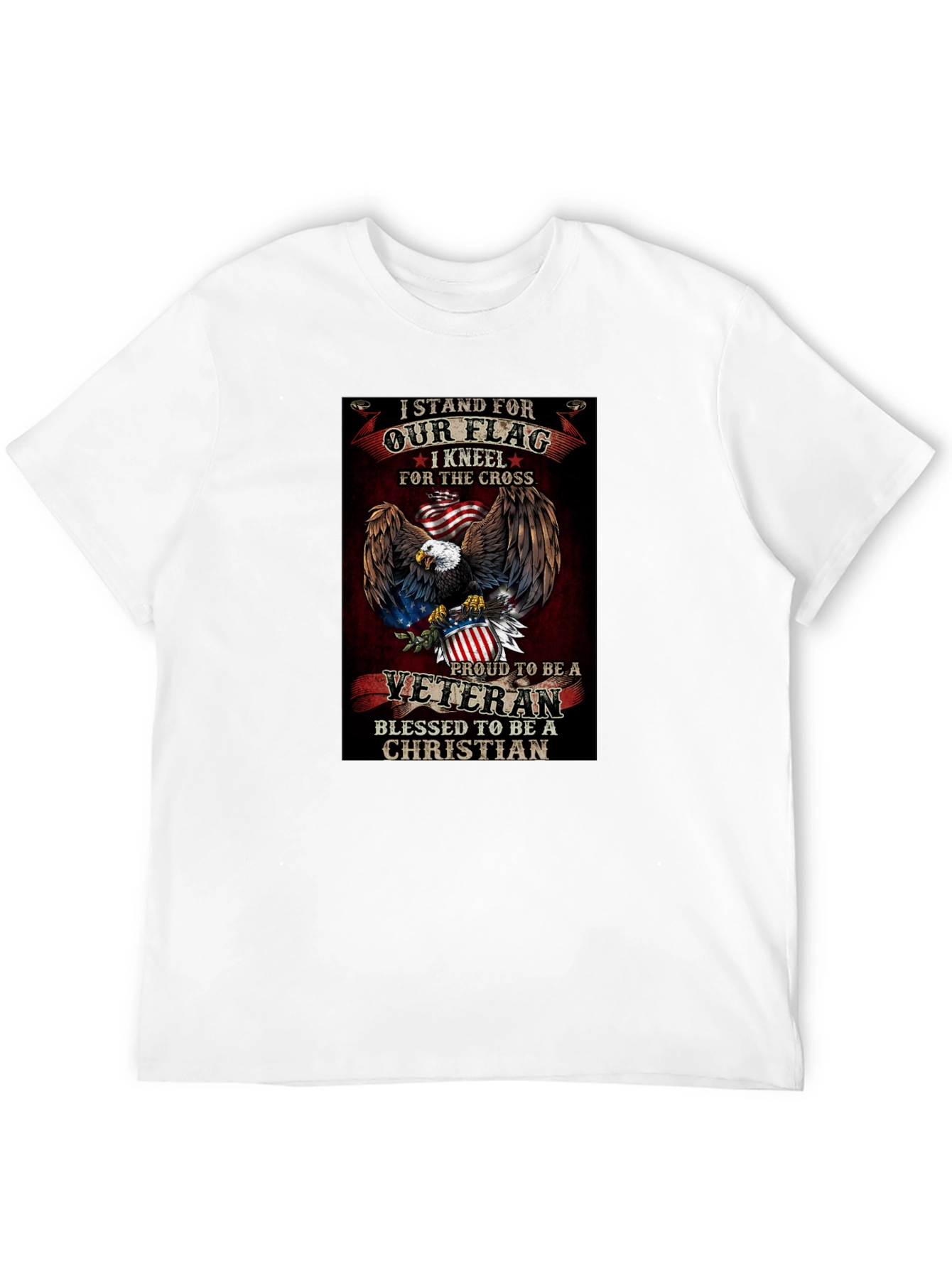Patriotic Veteran Christian T-Shirt