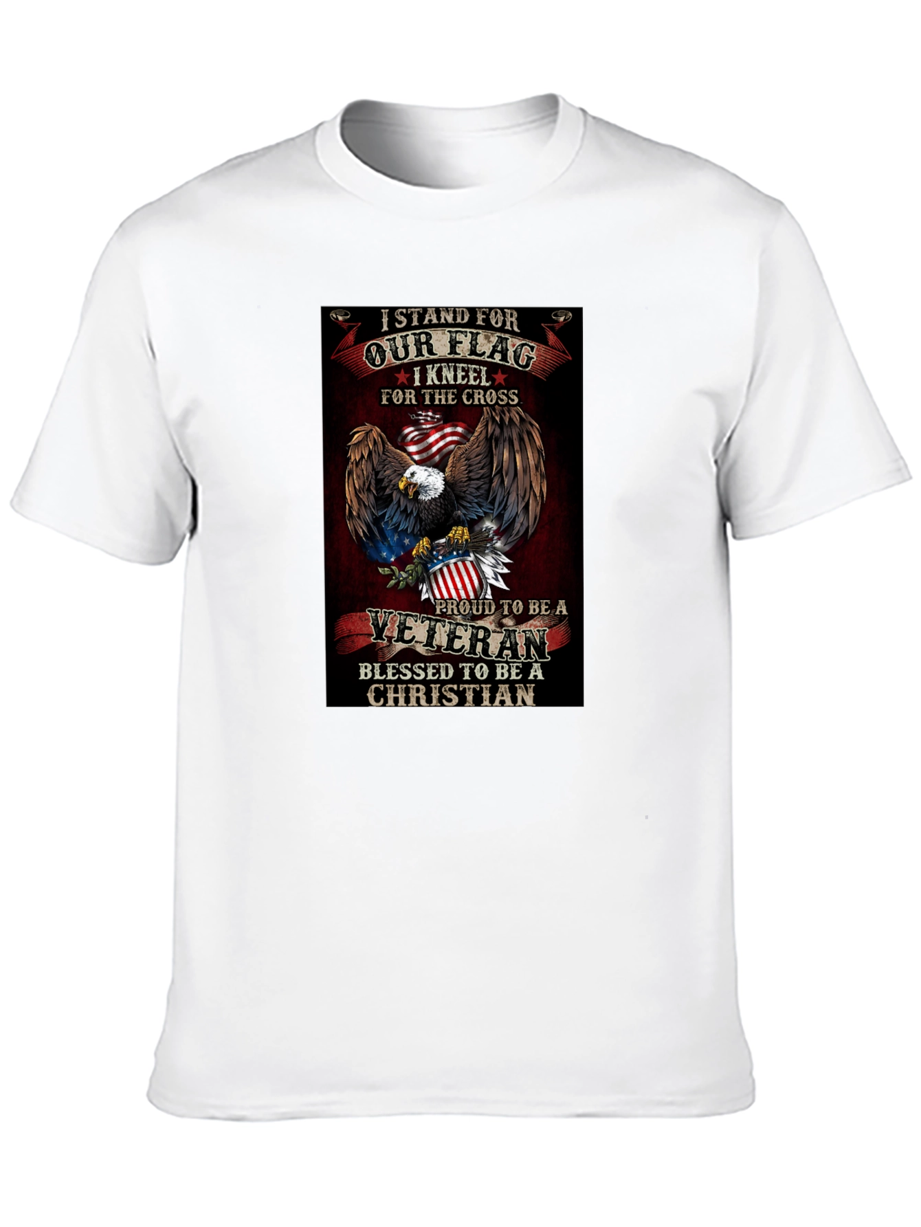 Patriotic Veteran Christian T-Shirt
