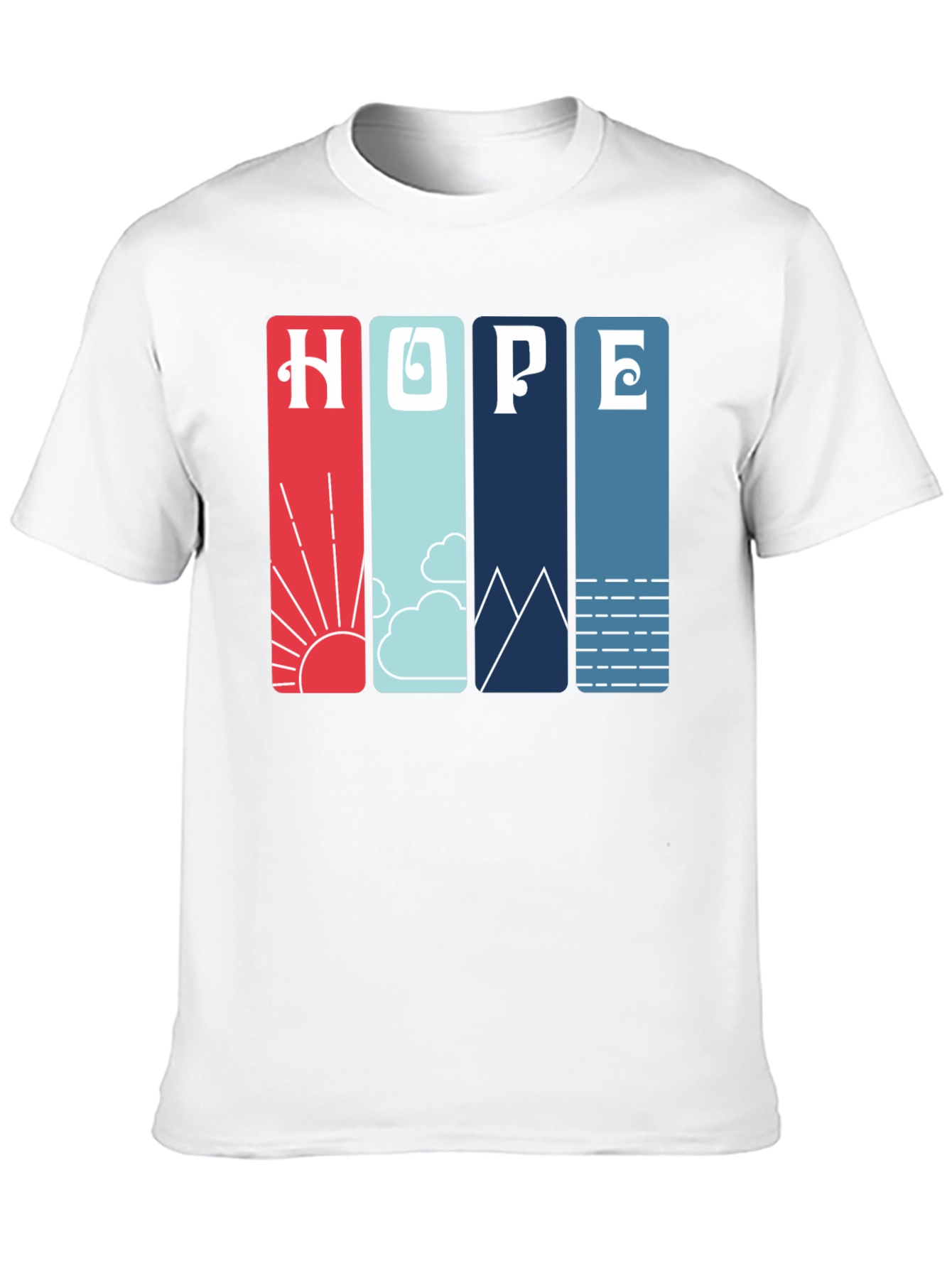 HOPE Graphic Tee - Nature Inspired Design