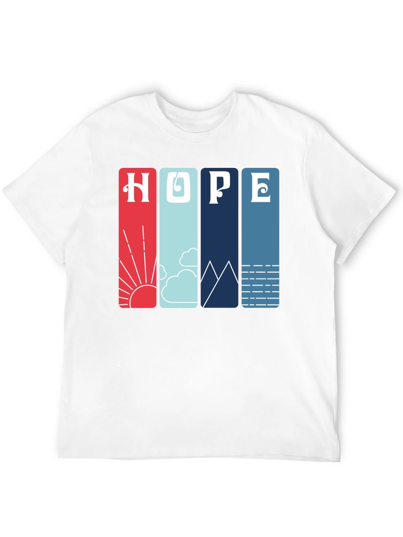HOPE Graphic Tee - Nature Inspired Design