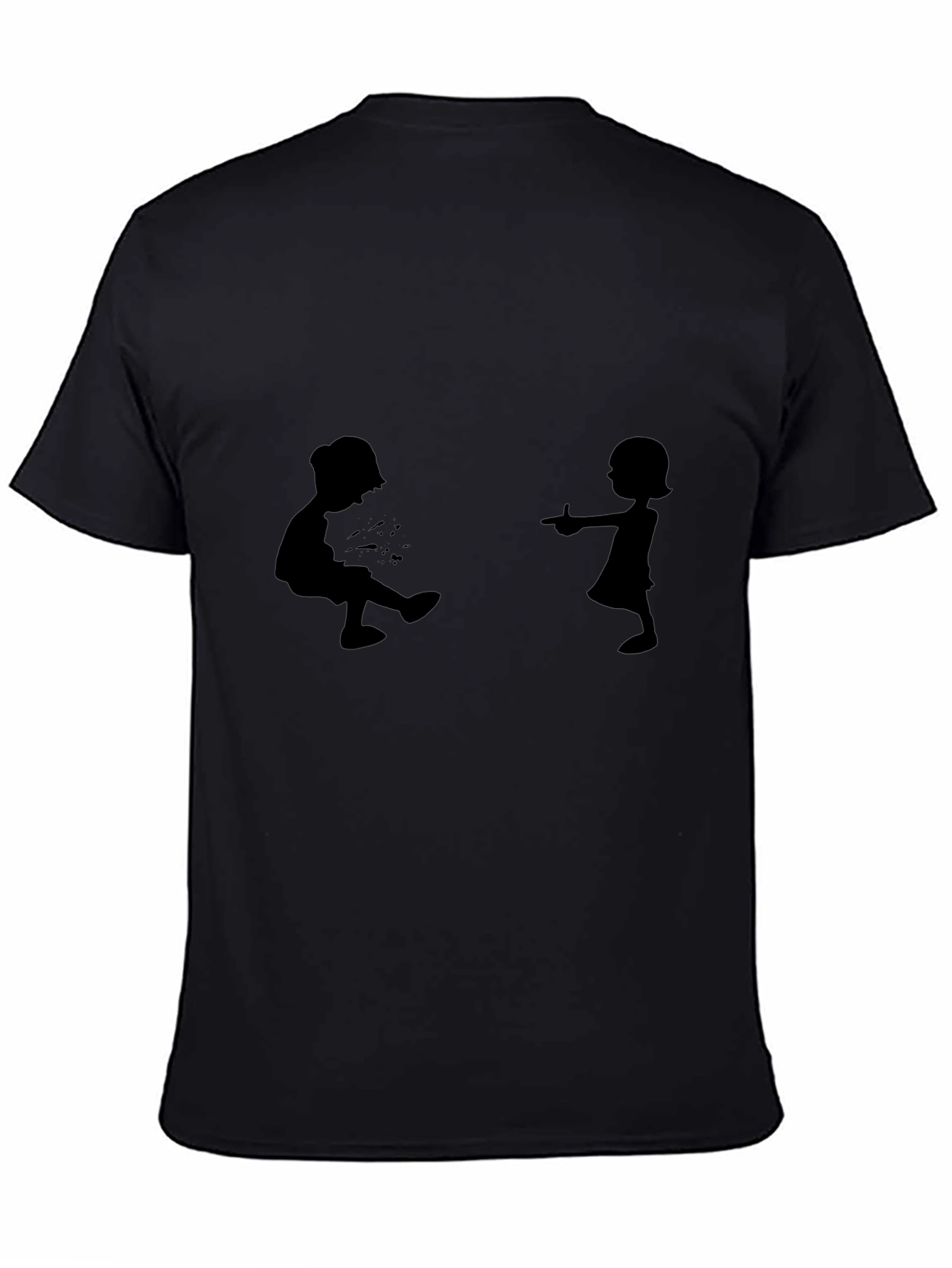 Silhouette Fun Black T-Shirt