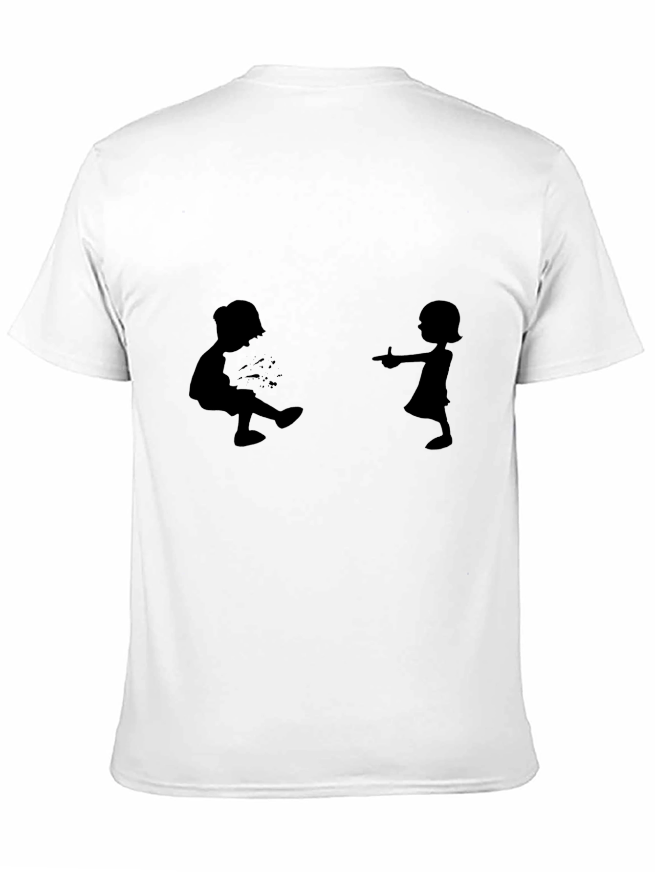 Silhouette Fun Black T-Shirt