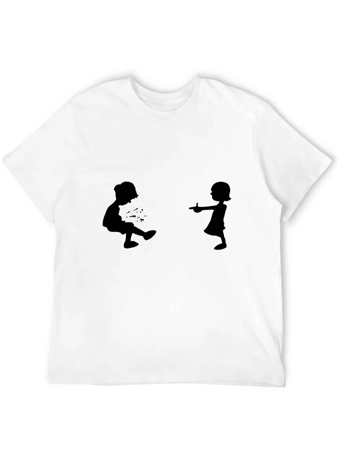 Silhouette Fun Black T-Shirt