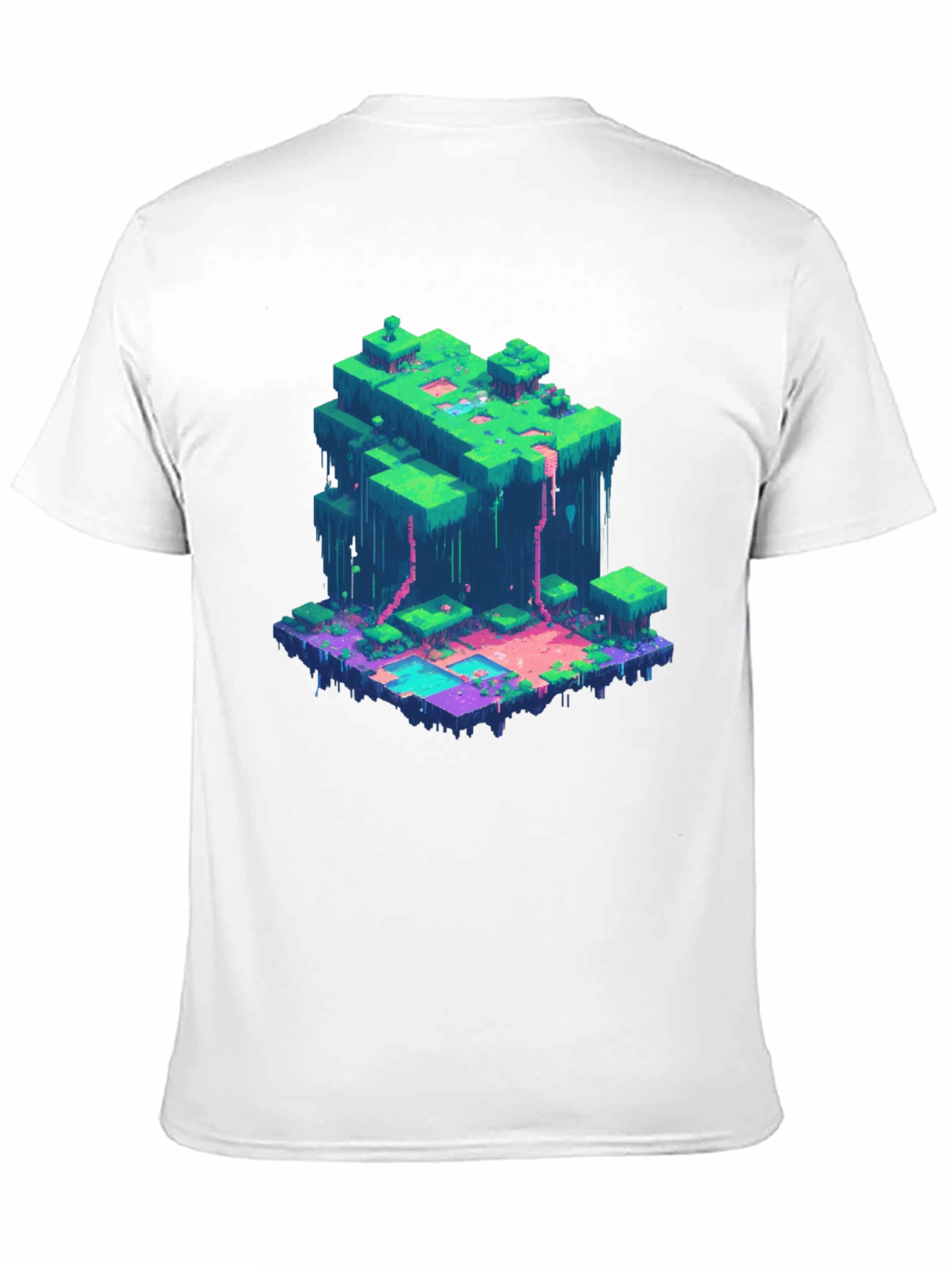 Minecraft Inspired Pixel Art T-Shirt