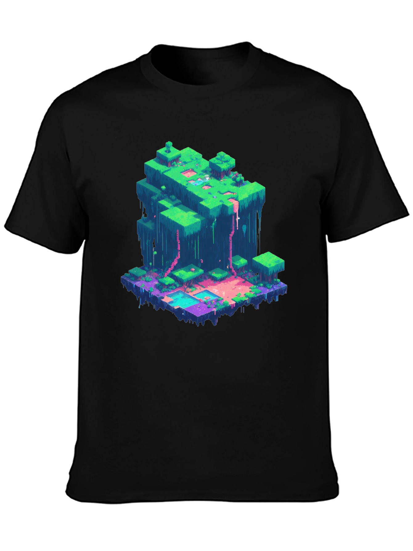 Minecraft Inspired Pixel Art T-Shirt