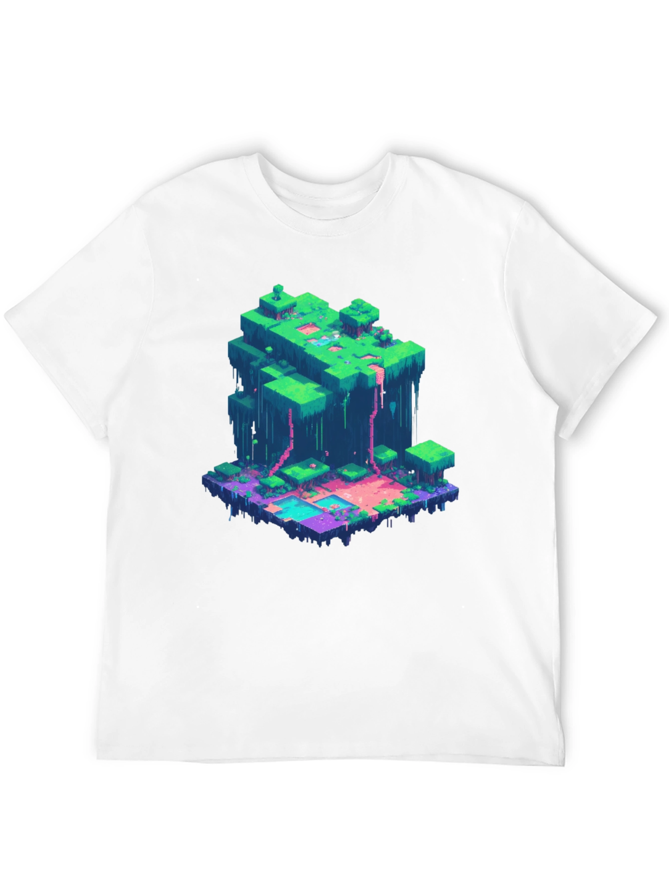 Minecraft Inspired Pixel Art T-Shirt