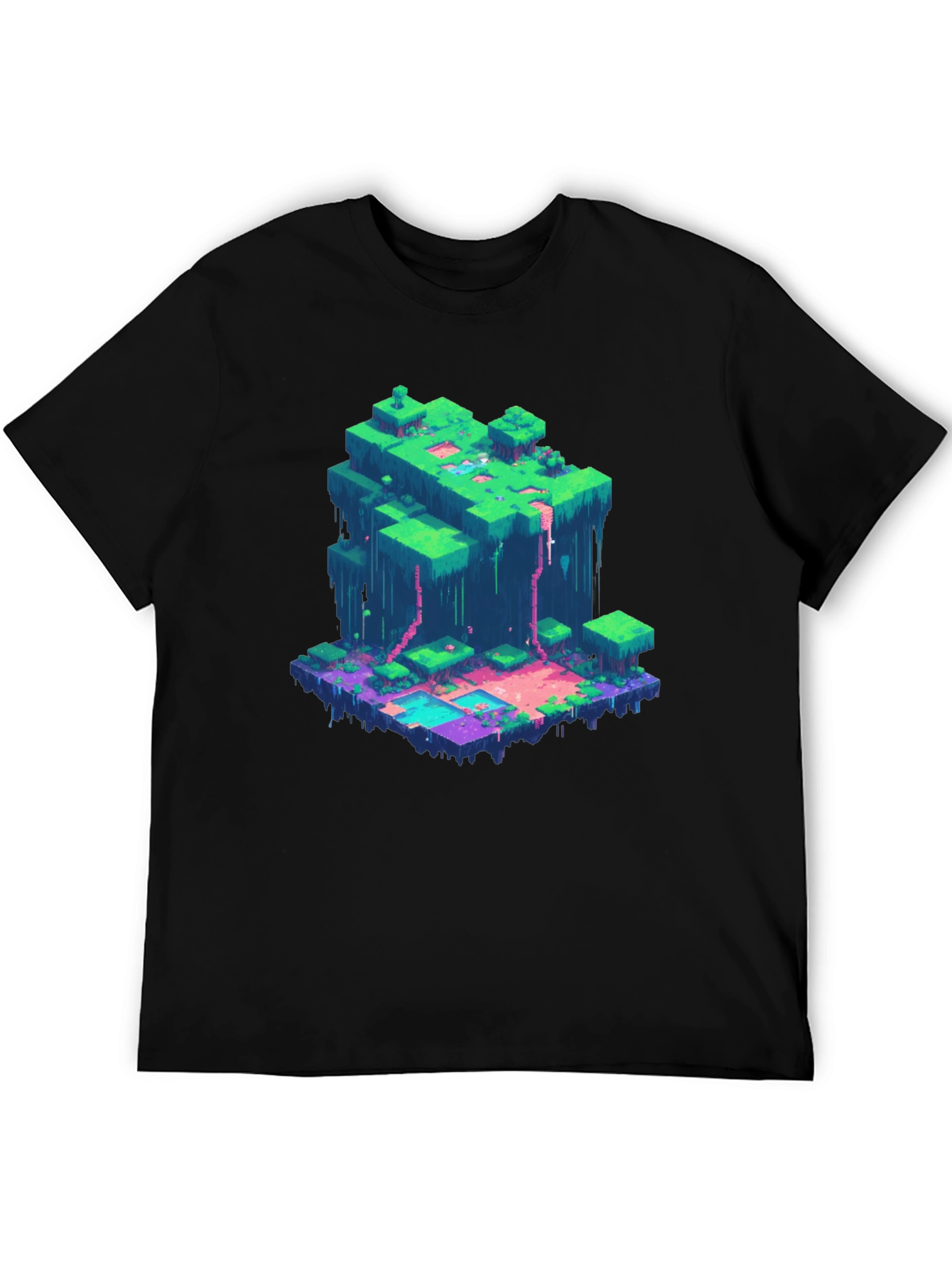 Minecraft Inspired Pixel Art T-Shirt