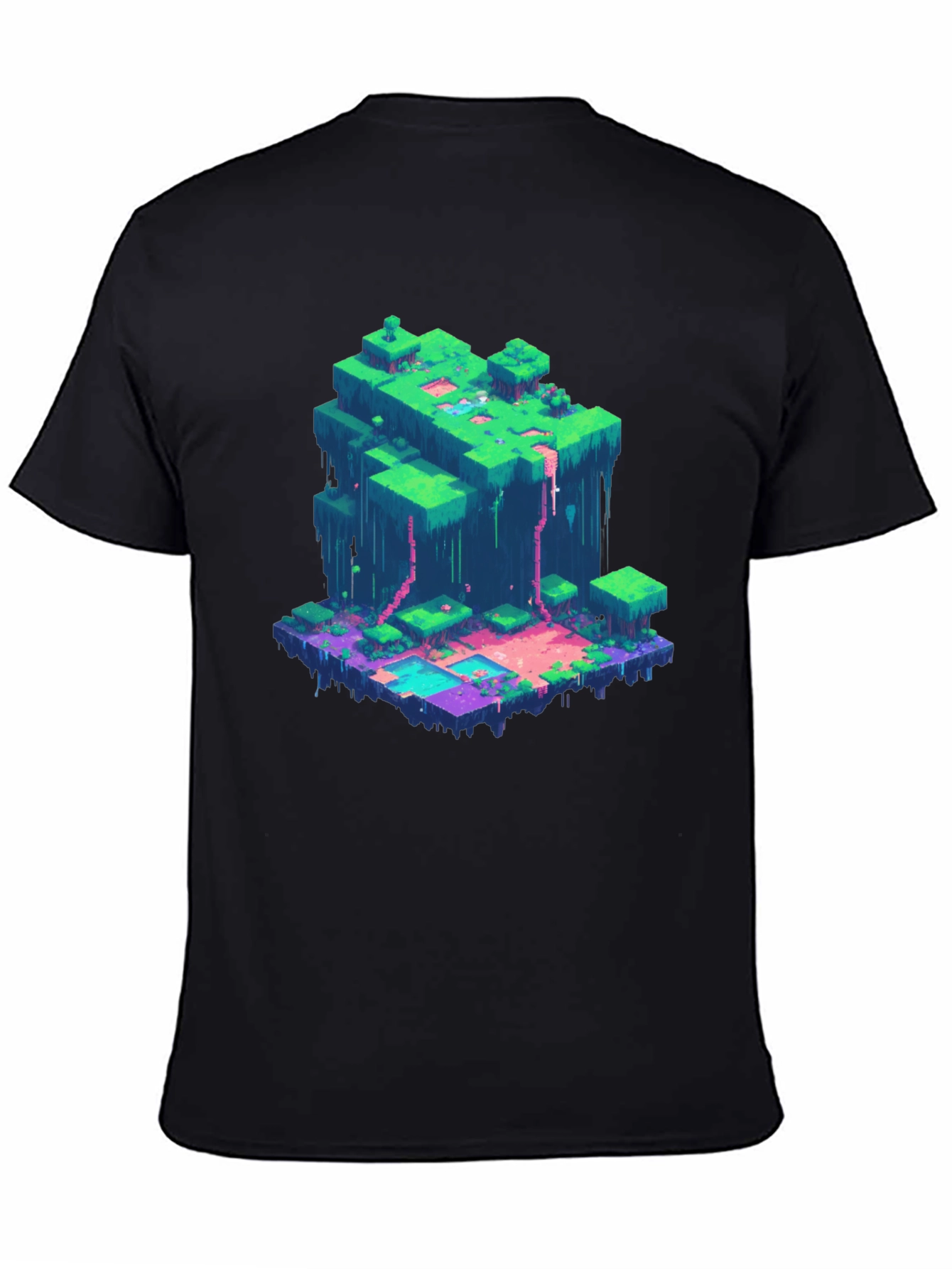Minecraft Inspired Pixel Art T-Shirt