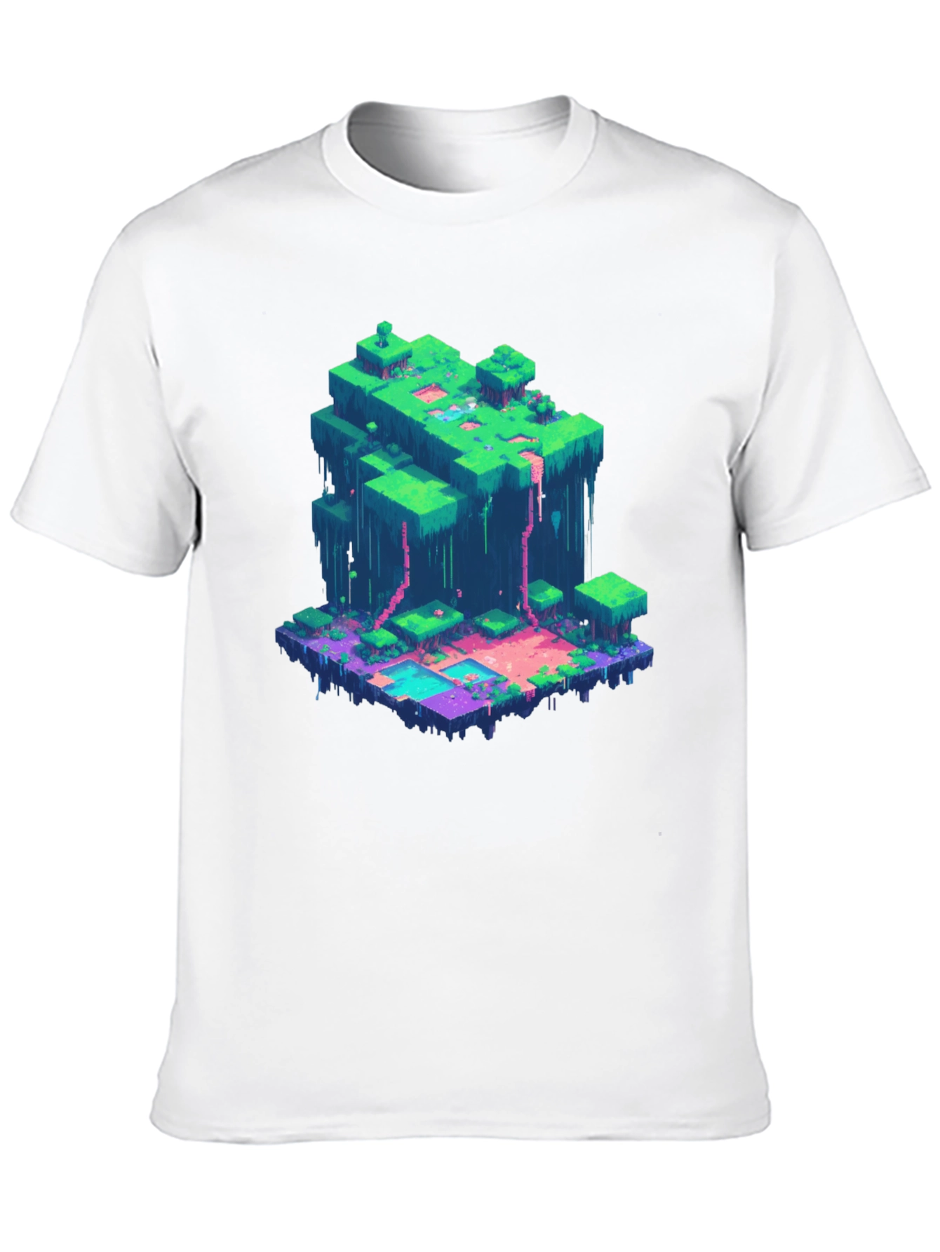 Minecraft Inspired Pixel Art T-Shirt