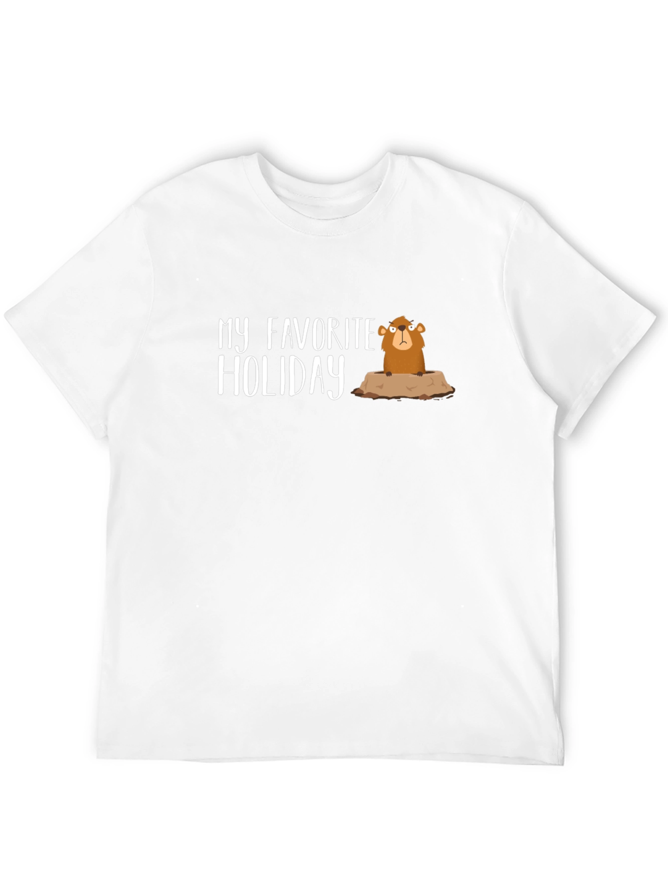 Groundhog Day Tee - My Favorite Holiday