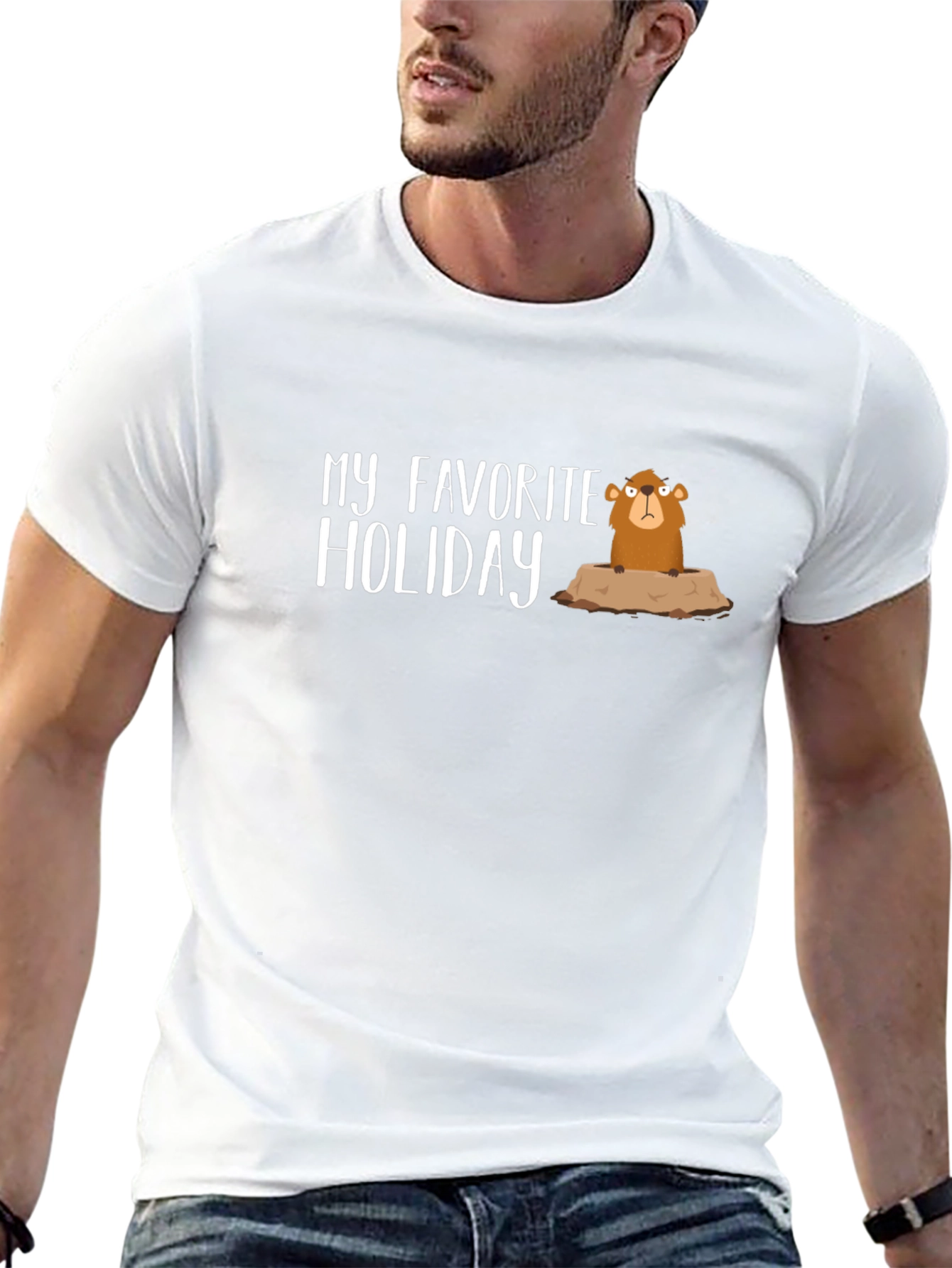 Groundhog Day Tee - My Favorite Holiday