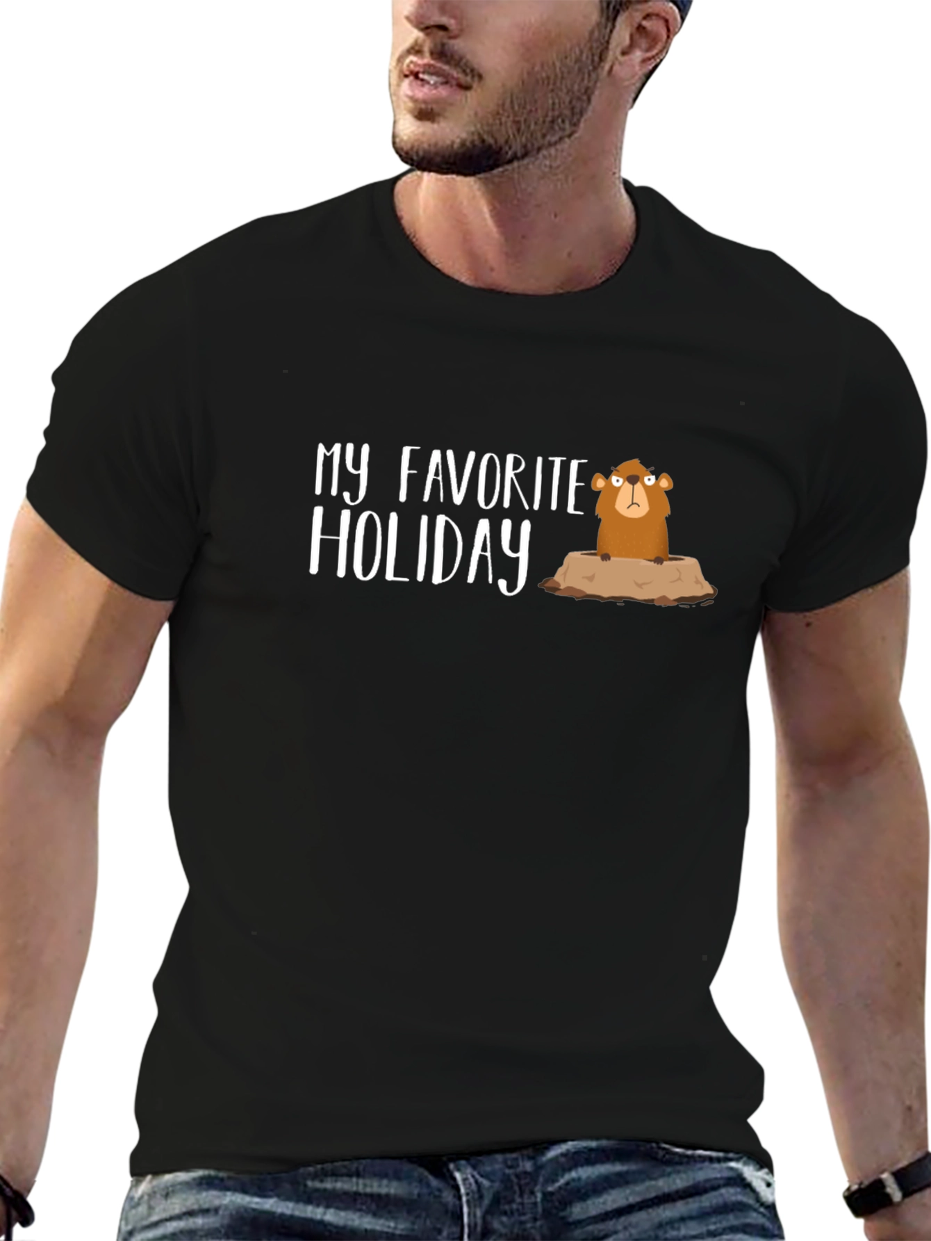 Groundhog Day Tee - My Favorite Holiday