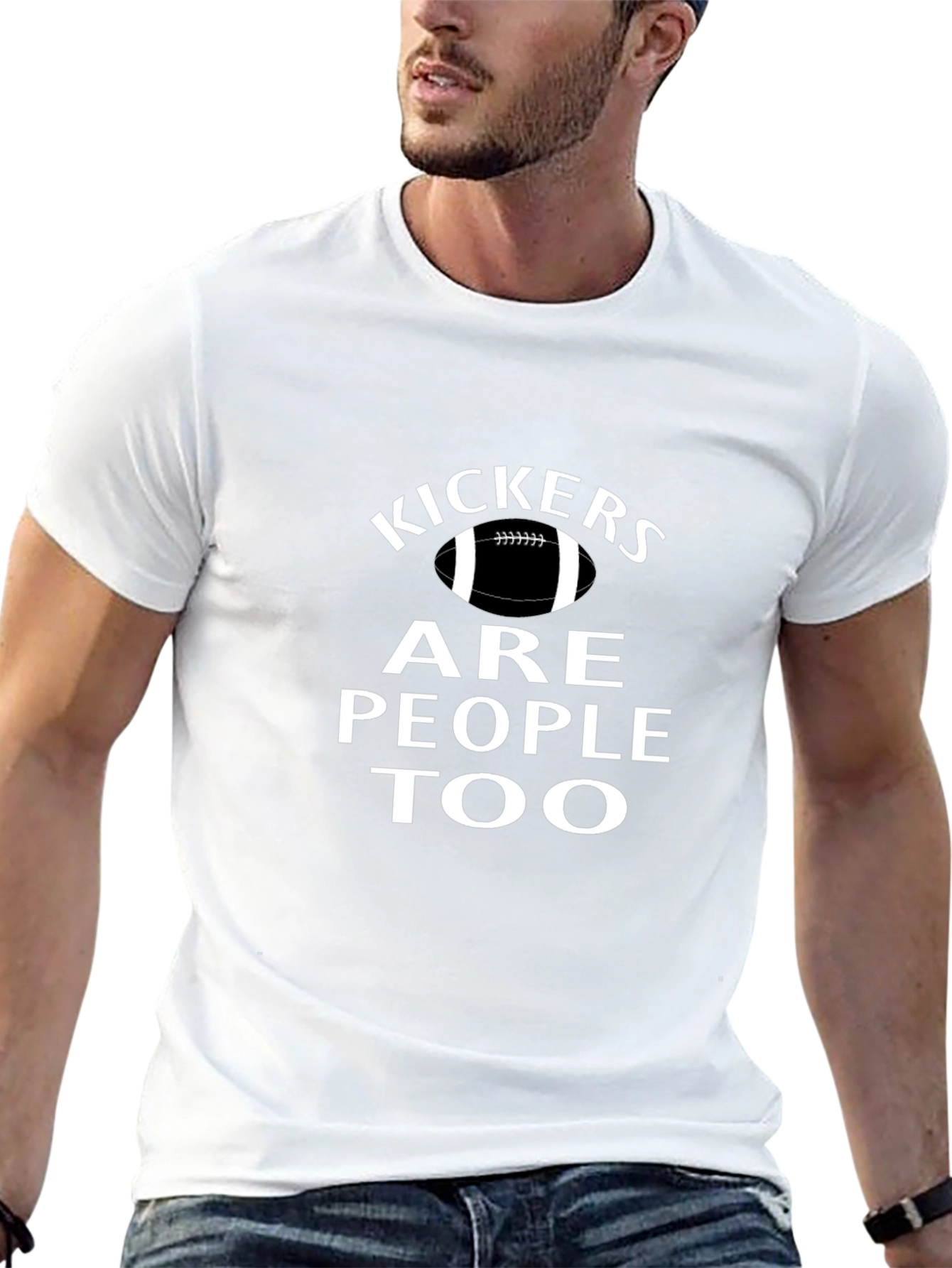 Kickers Are People Too Graphic T-Shirt