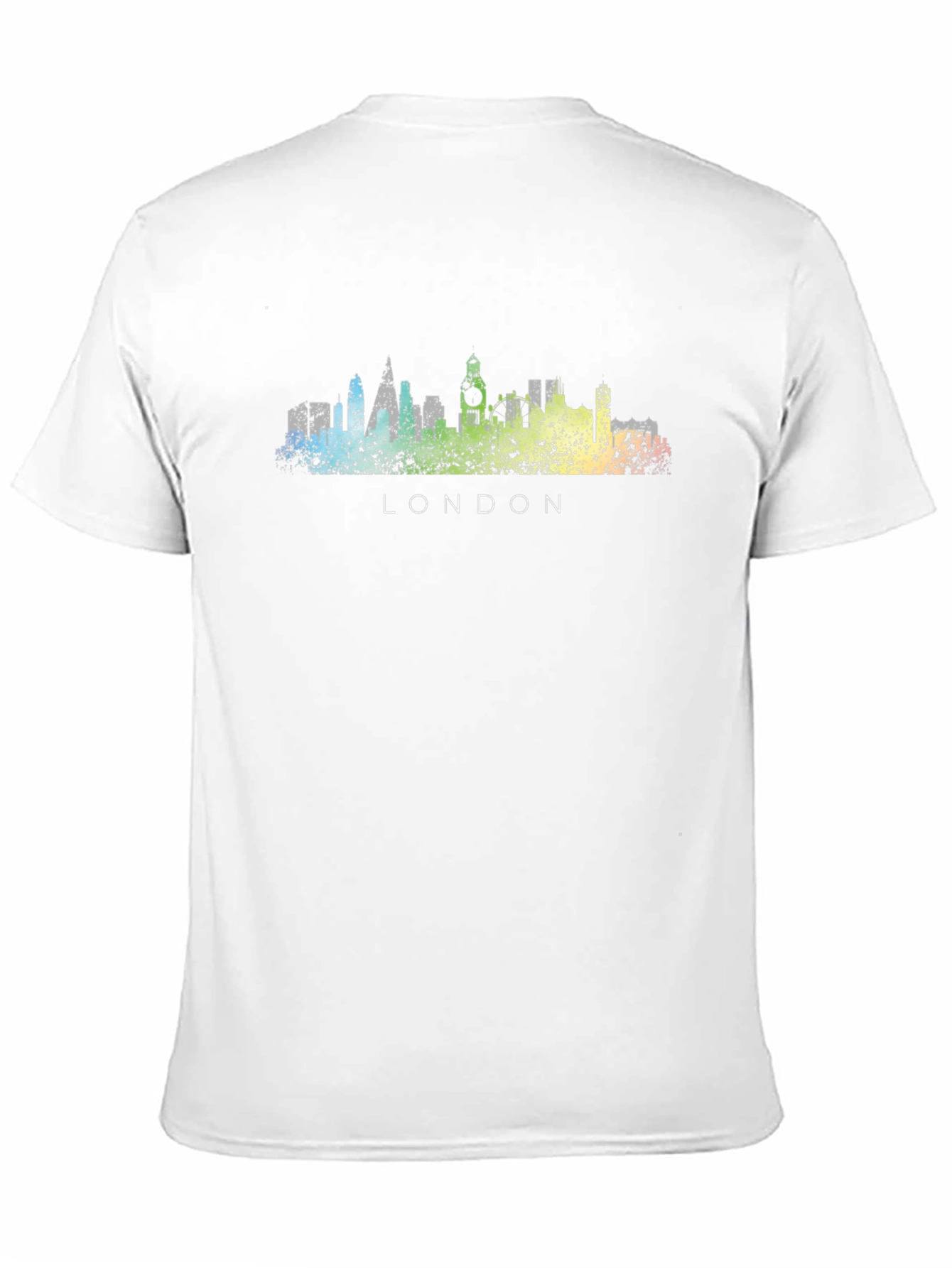 London Skyline Graphic Tee - Black